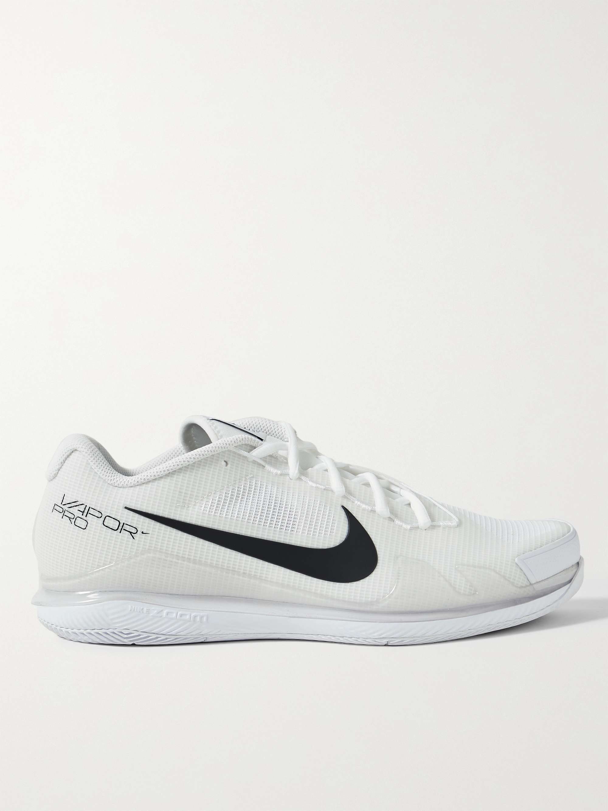 TENNIS NikeCourt Zoom Vapor Rubber-Trimmed Mesh Tennis Sneakers | MR PORTER