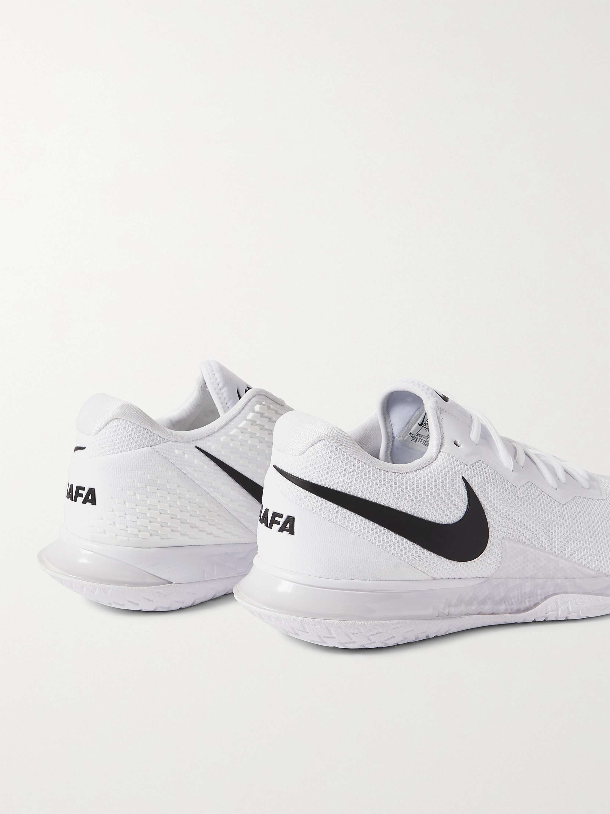 NIKE TENNIS NikeCourt Air Zoom Vapor Cage 4 Rubber and Mesh Tennis Sneakers