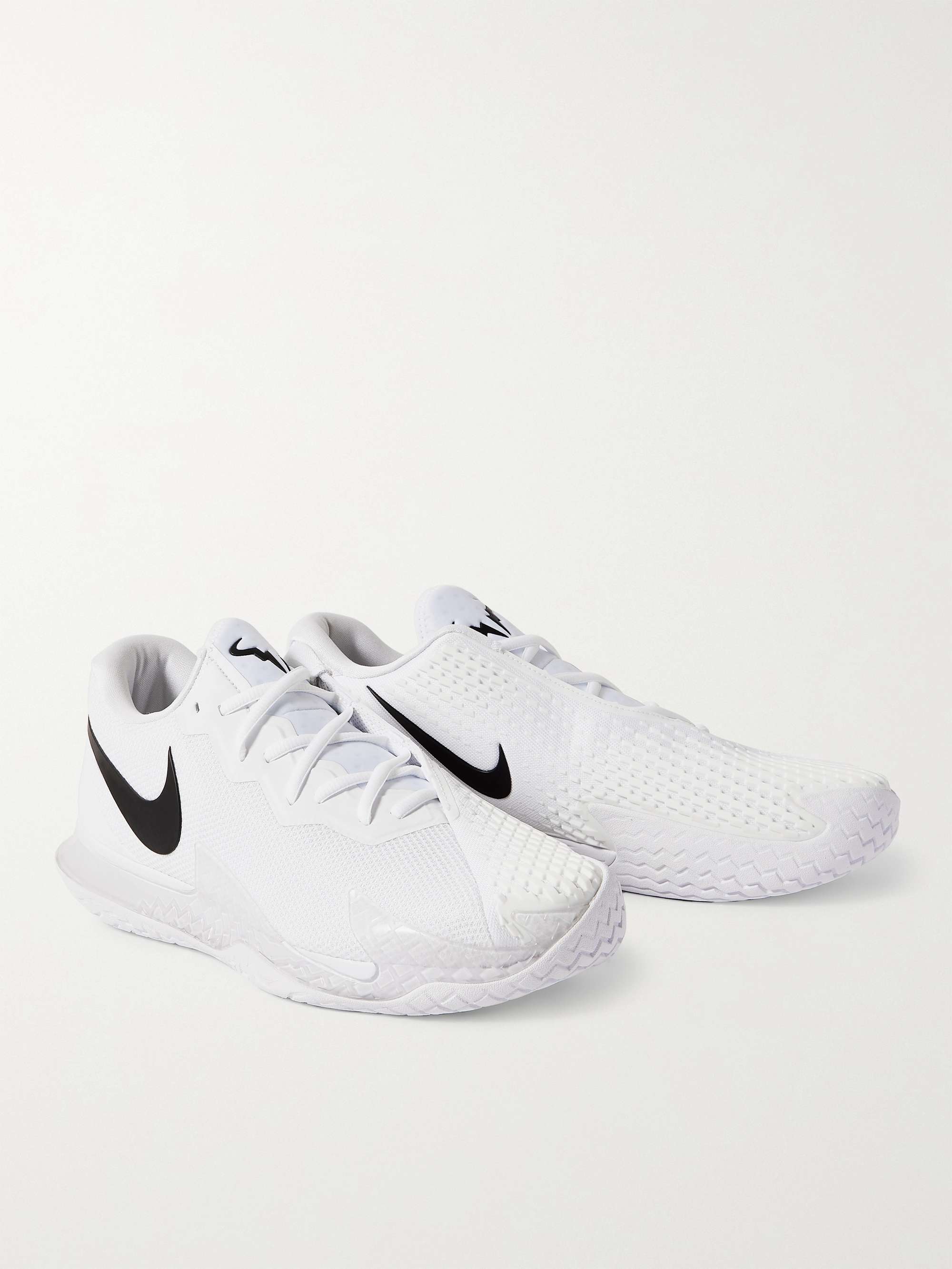 NIKE TENNIS NikeCourt Air Zoom Vapor Cage 4 Rubber and Mesh Tennis Sneakers