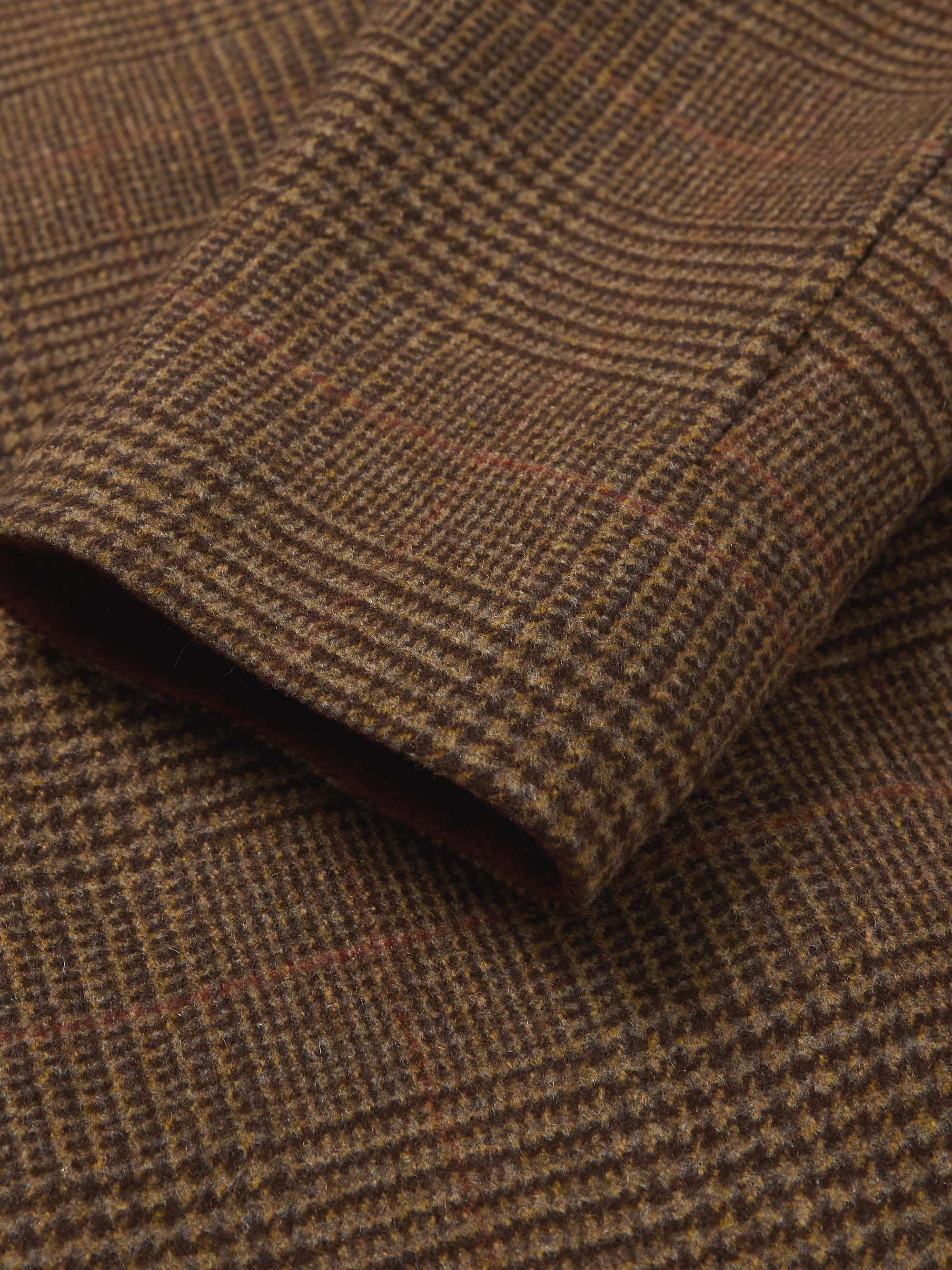 LORO PIANA Haldon Reversible Checked Cashmere Hooded Jacket
