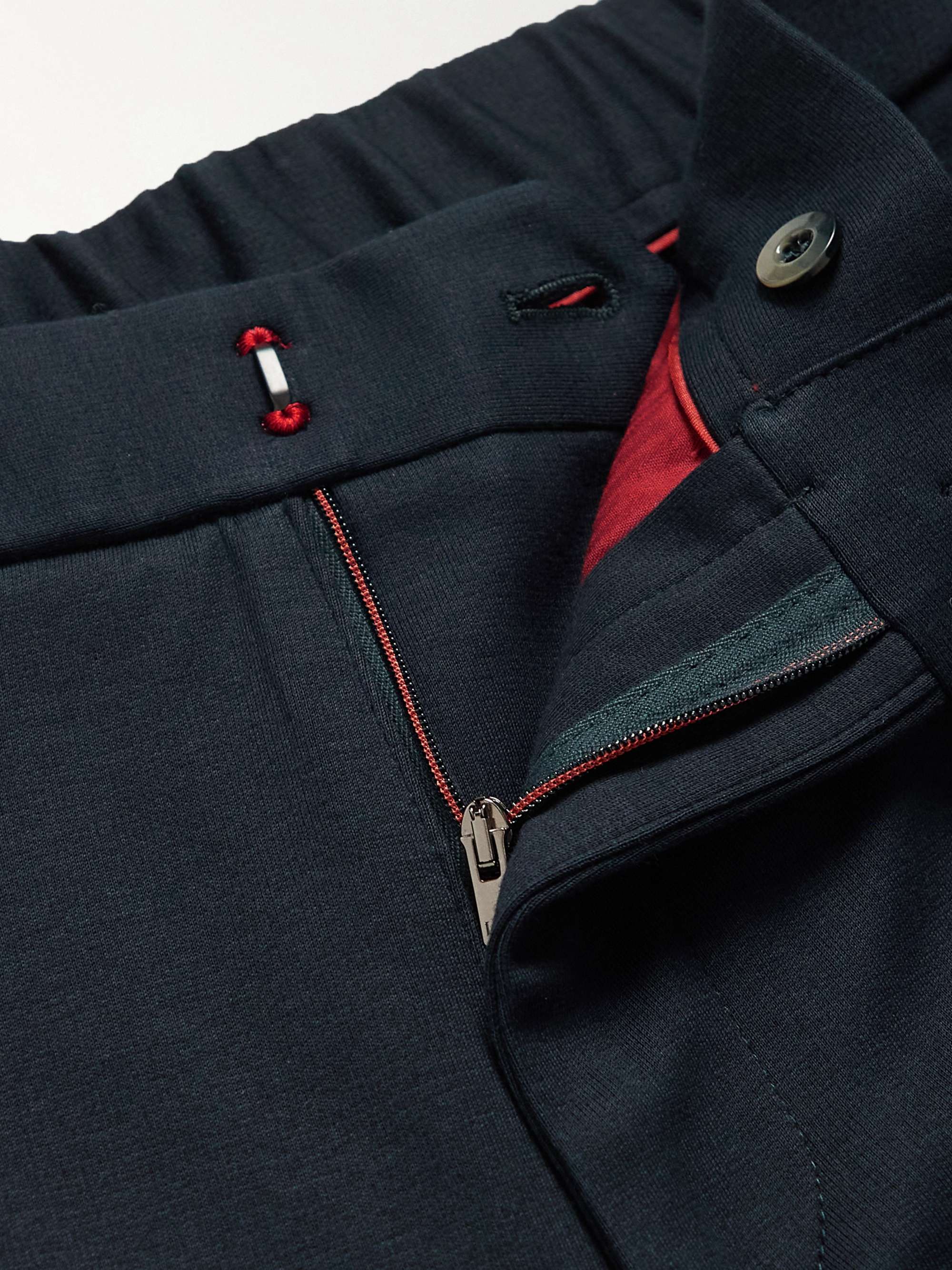 LORO PIANA Leisure City Cotton-Jersey Trousers