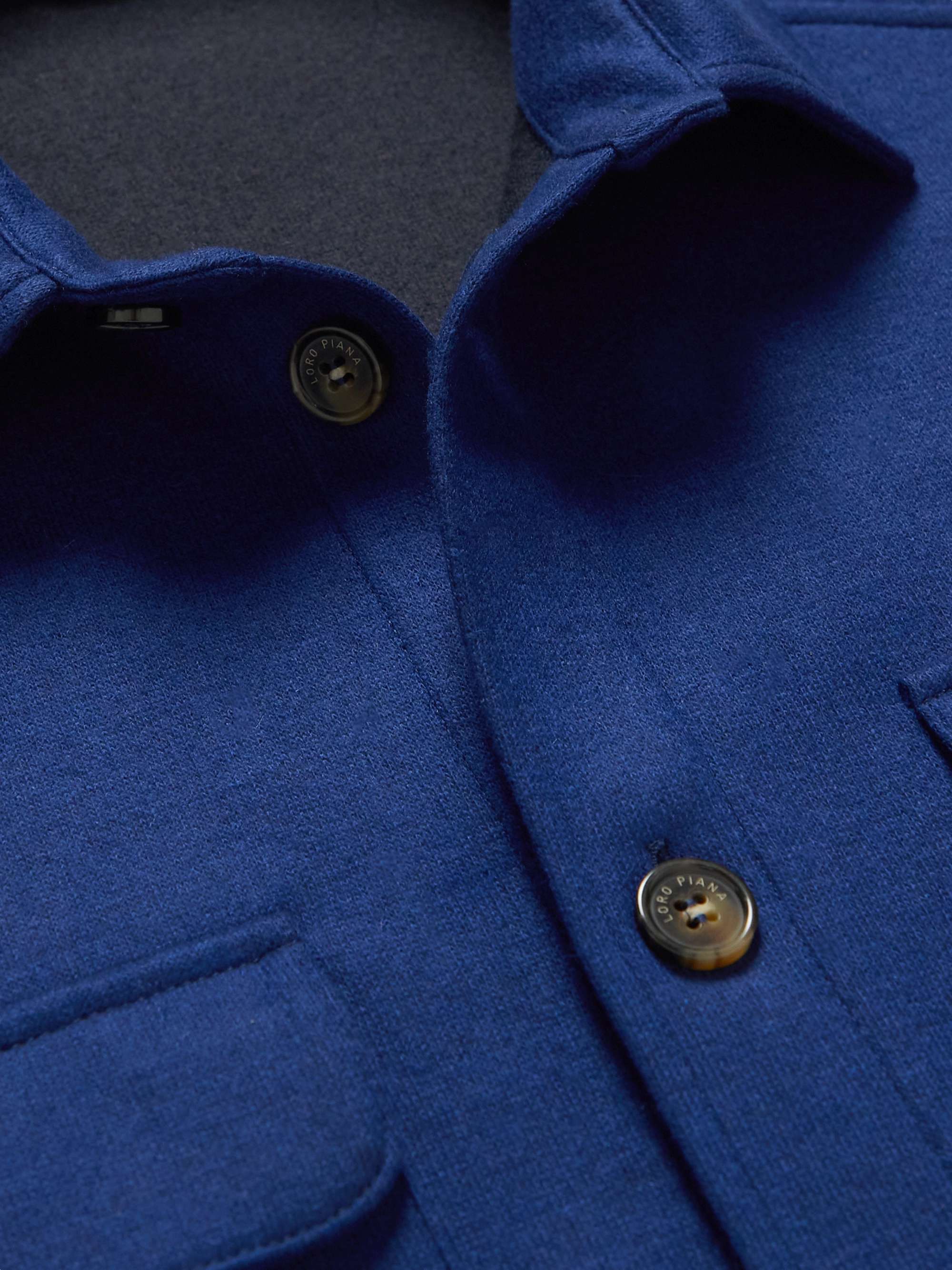 LORO PIANA Cashmere-Blend Overshirt