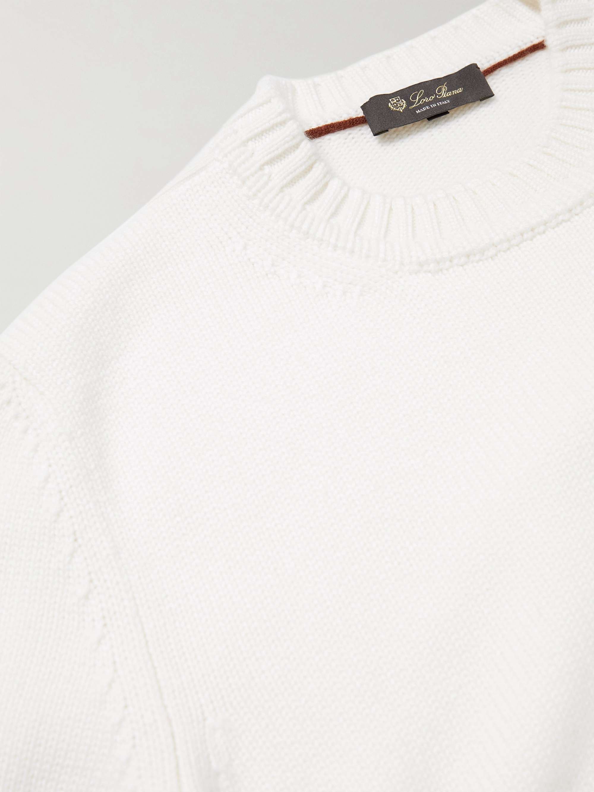 LORO PIANA Slim-Fit Cashmere Sweater