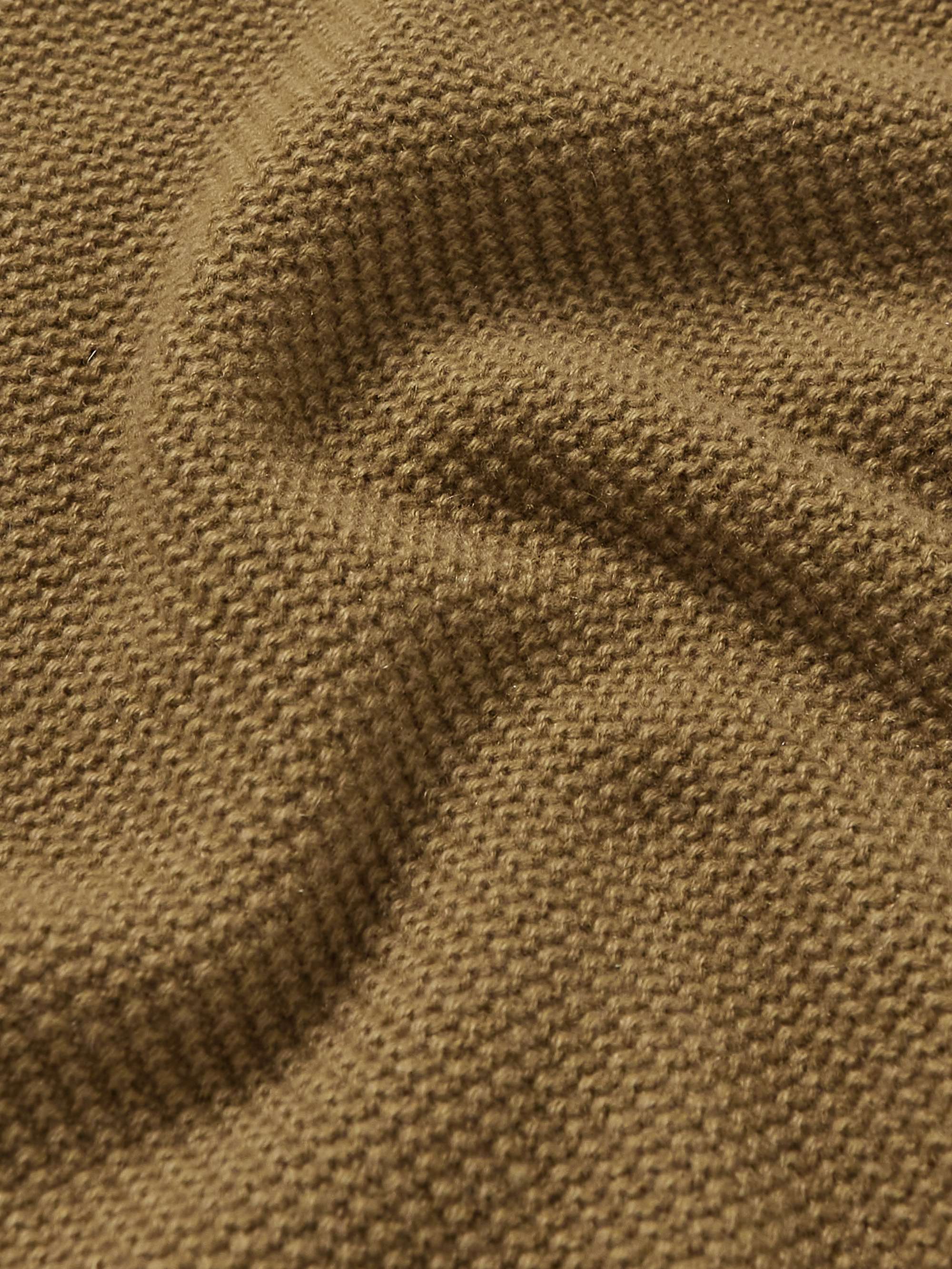 LORO PIANA Cashmere Half-Zip Sweater