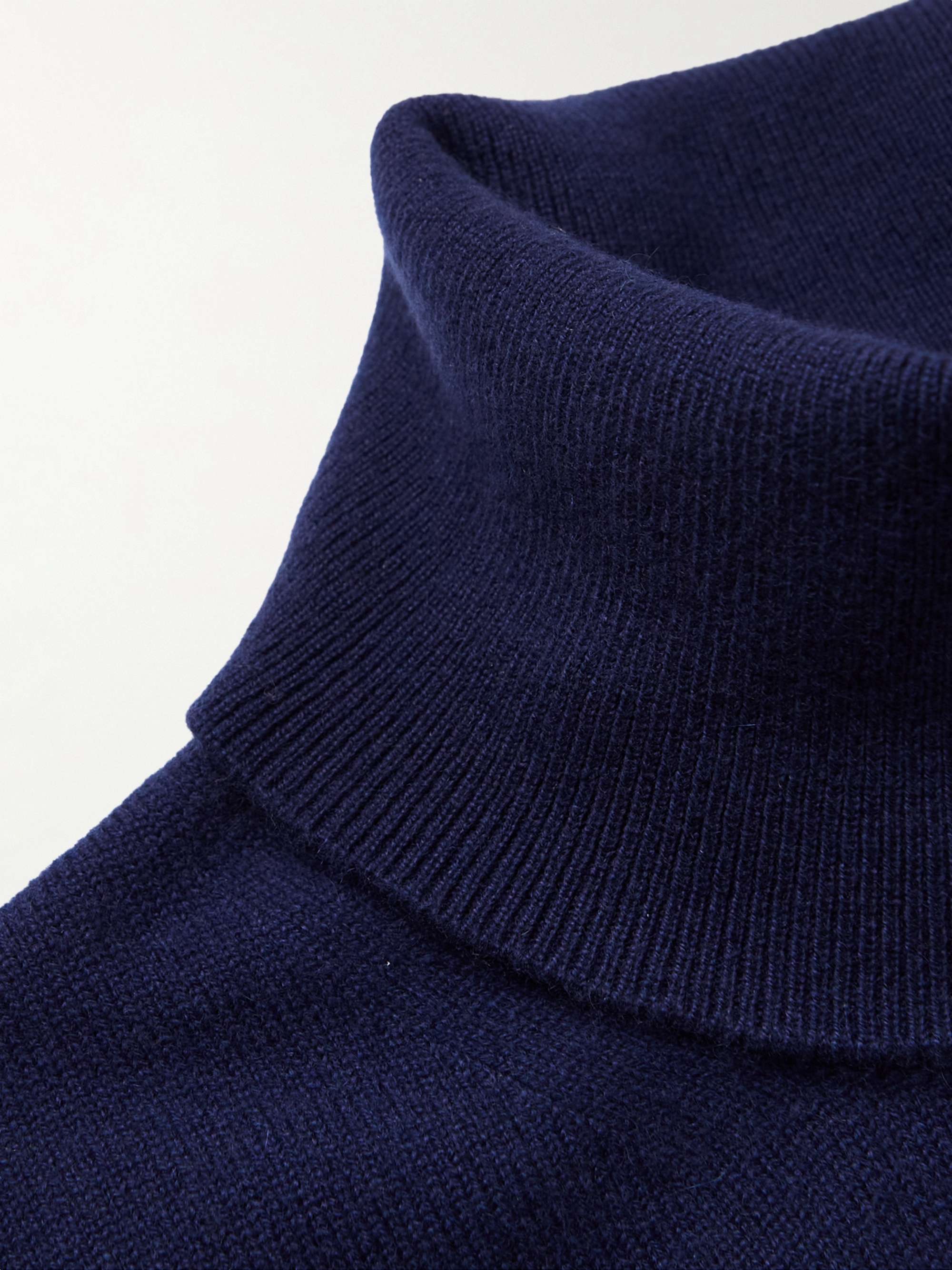 LORO PIANA Baby Cashmere Rollneck Sweater