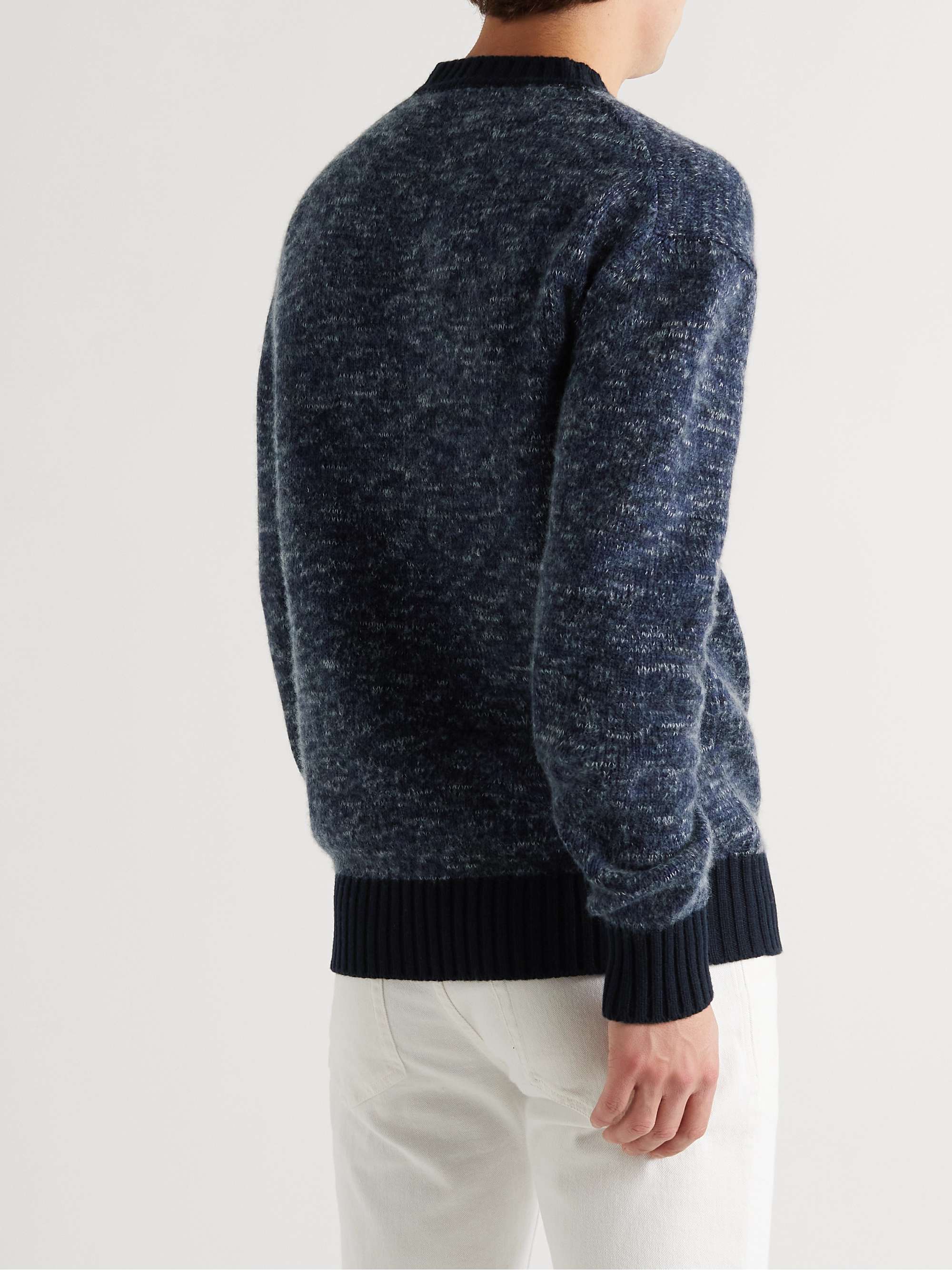 LORO PIANA Cashmere and Silk-Blend Sweater