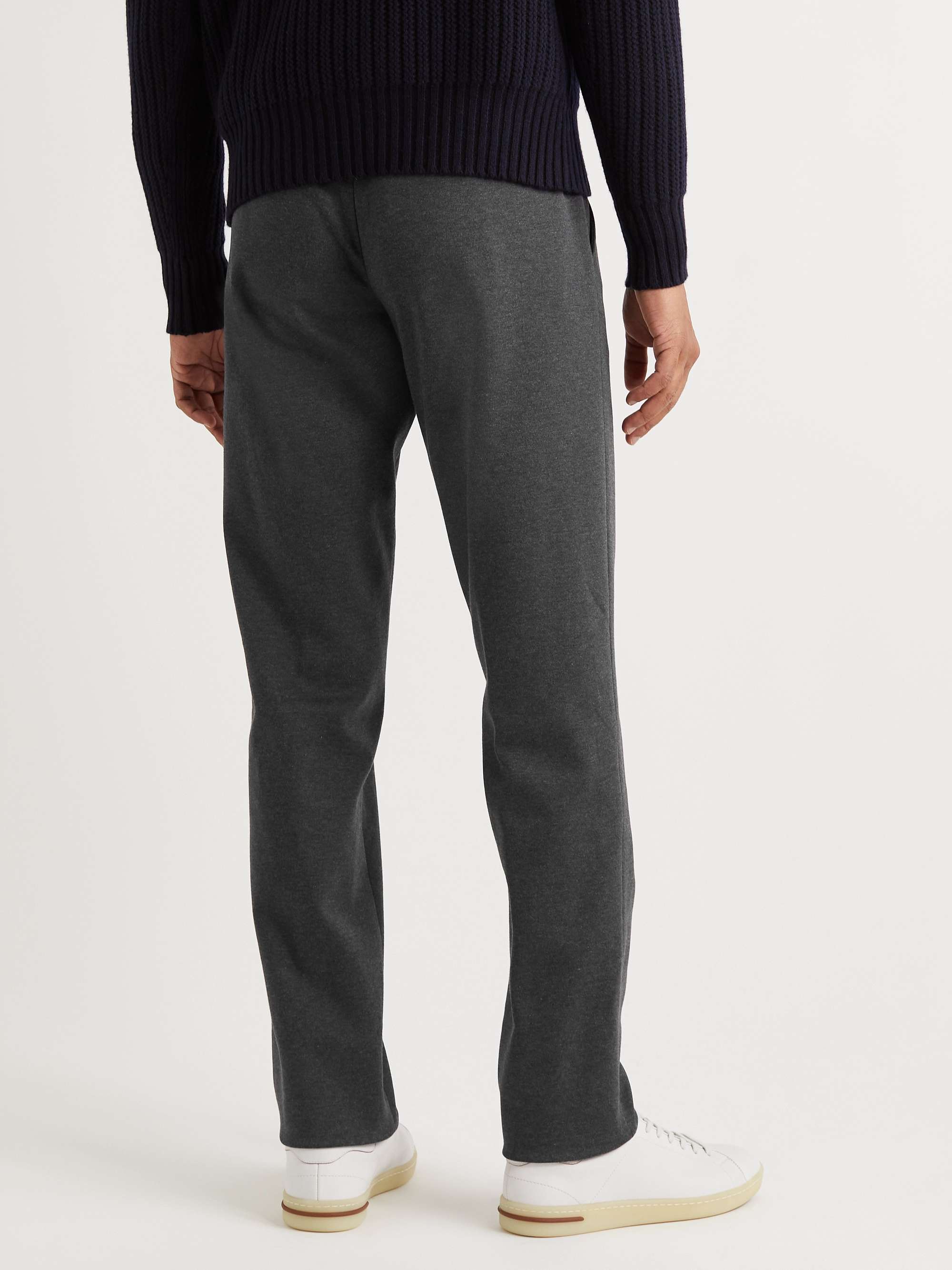 LORO PIANA Cotton-Jersey Trousers