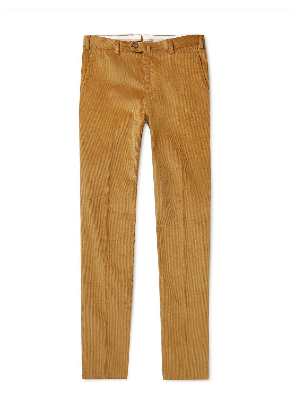 Loro Piana - Straight-Leg Cotton-Corduroy Trousers - Curated