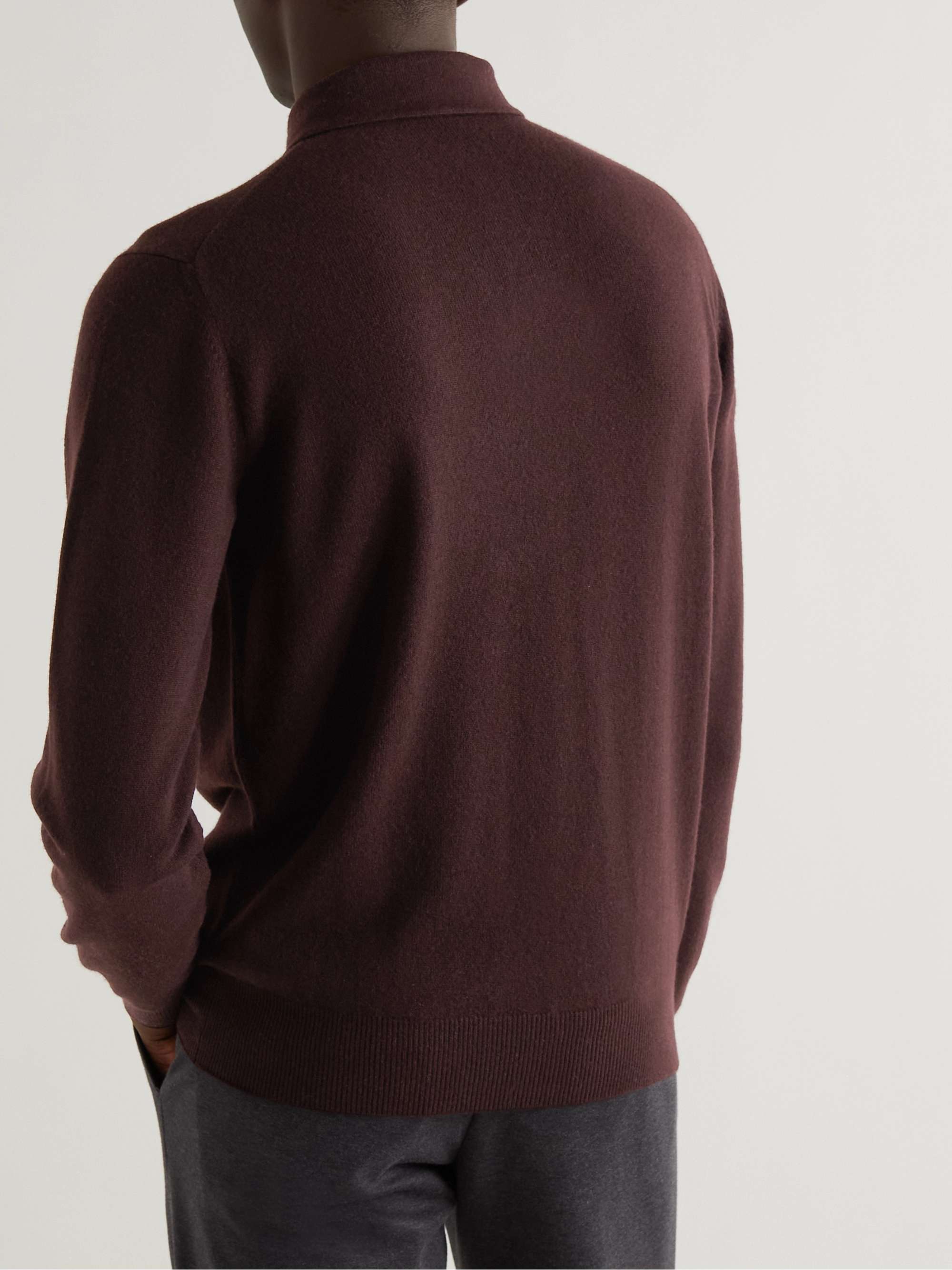 LORO PIANA Baby Cashmere Polo Shirt