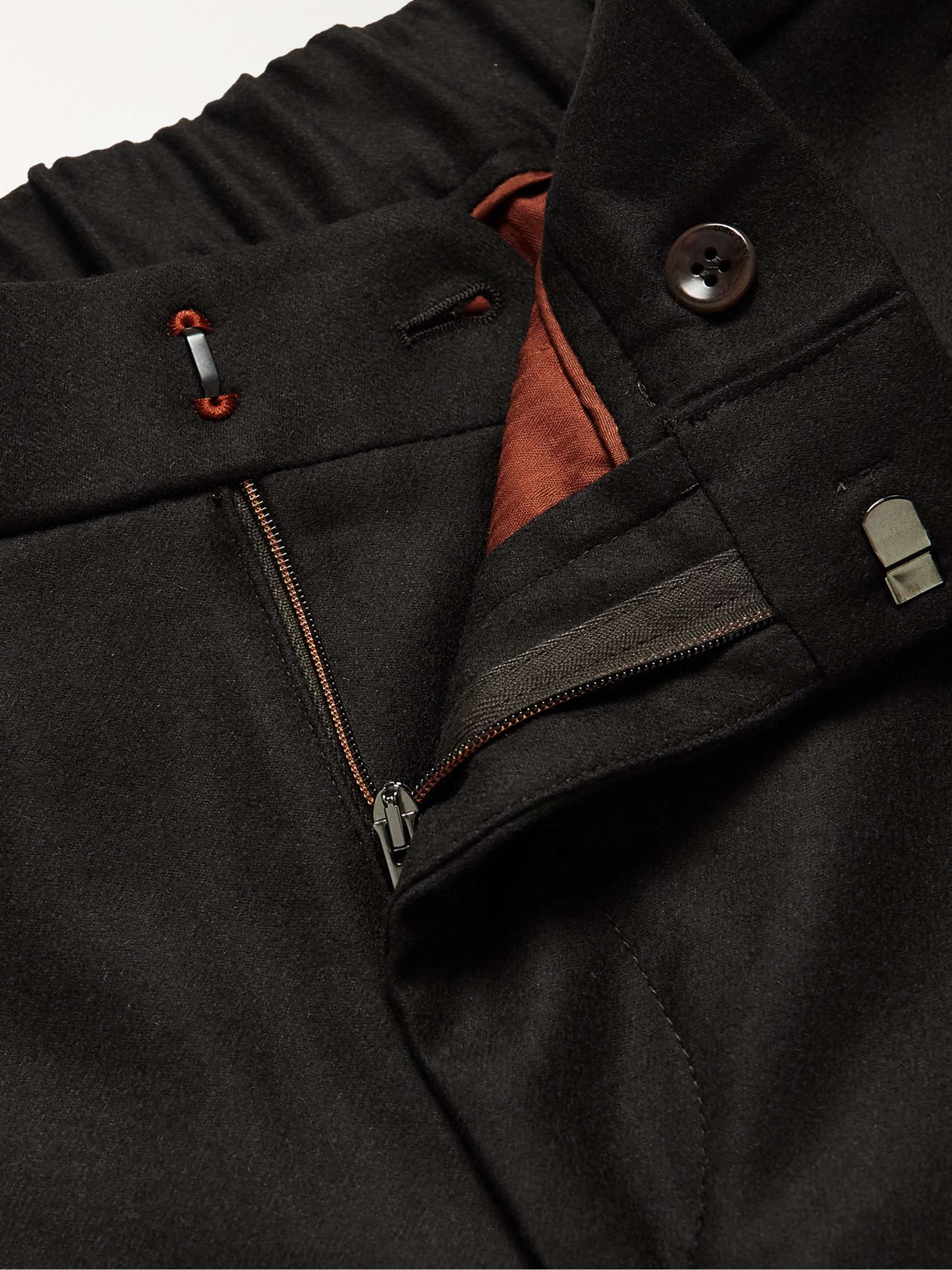LORO PIANA Leisure City Wool and Cashmere-Blend Trousers