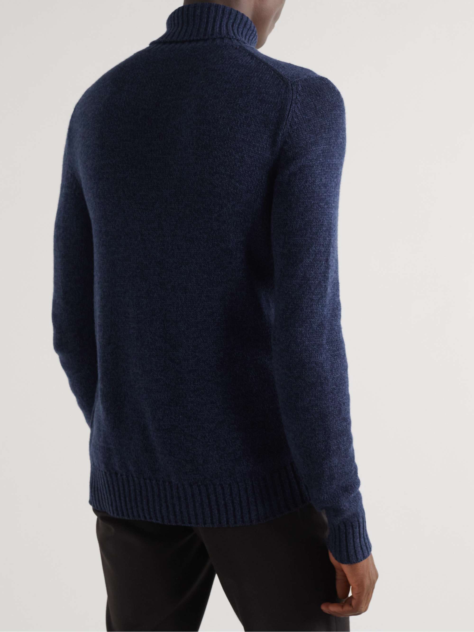 LORO PIANA Baby Cashmere Rollneck Sweater