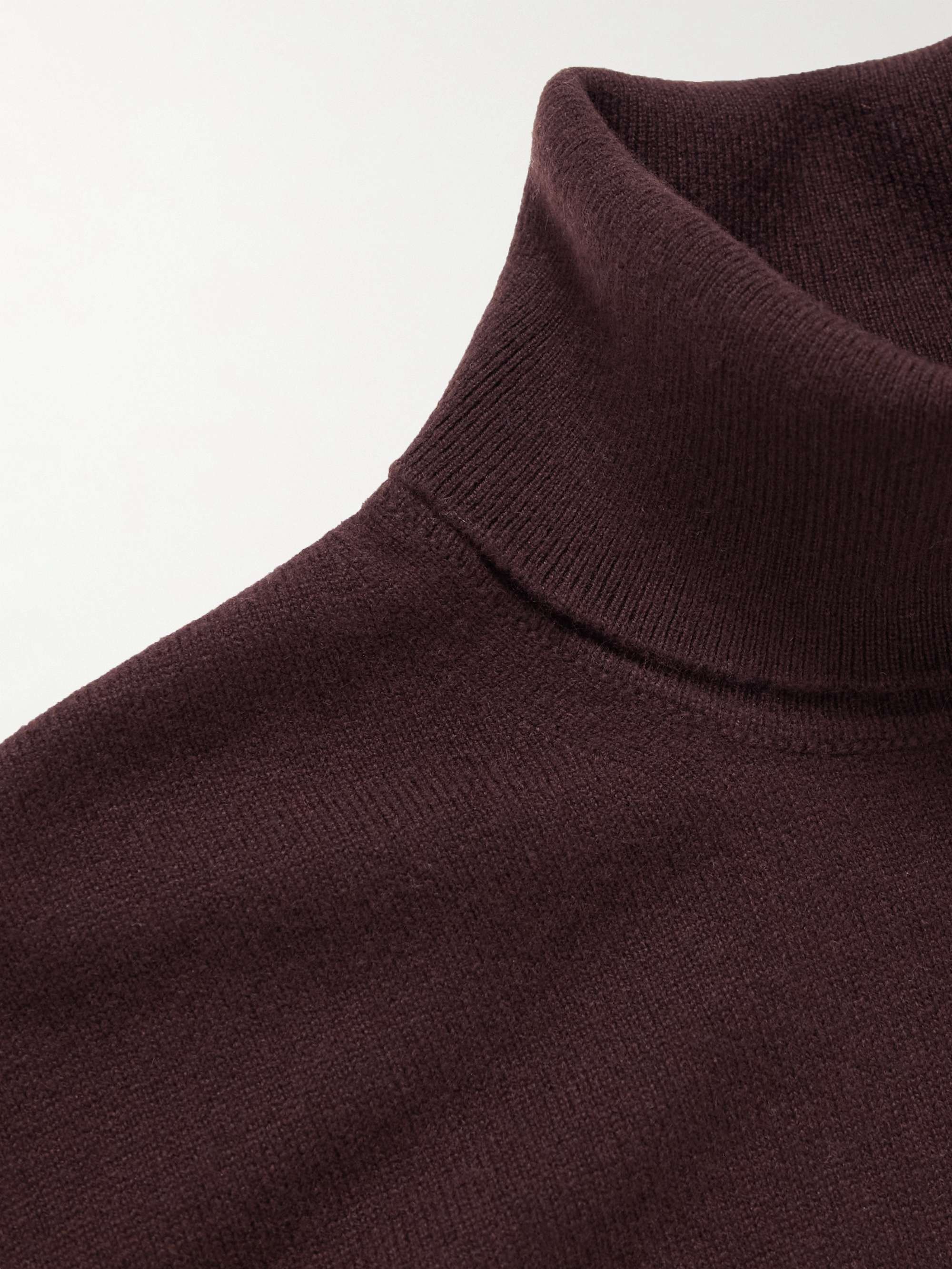 LORO PIANA Slim-Fit Baby Cashmere Rollneck Sweater