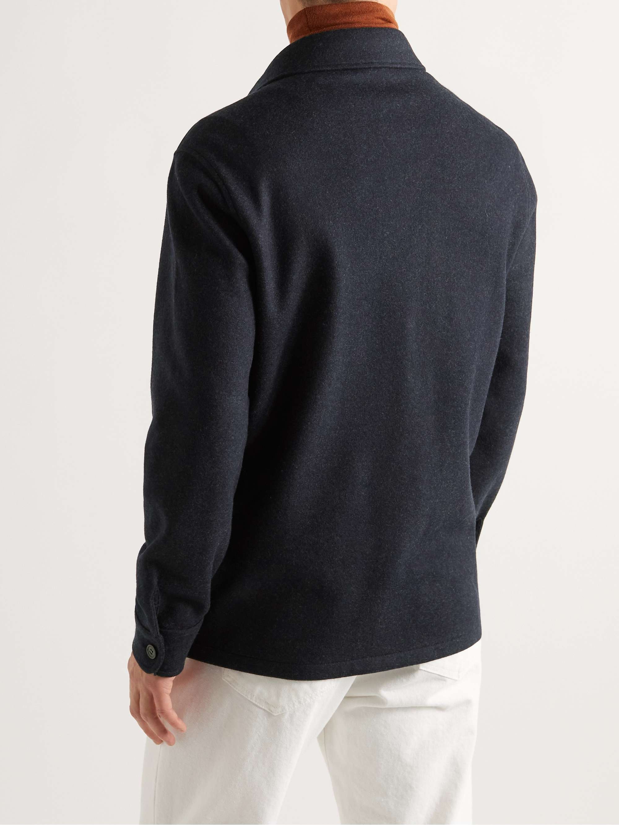 LORO PIANA Cashmere-Blend Overshirt