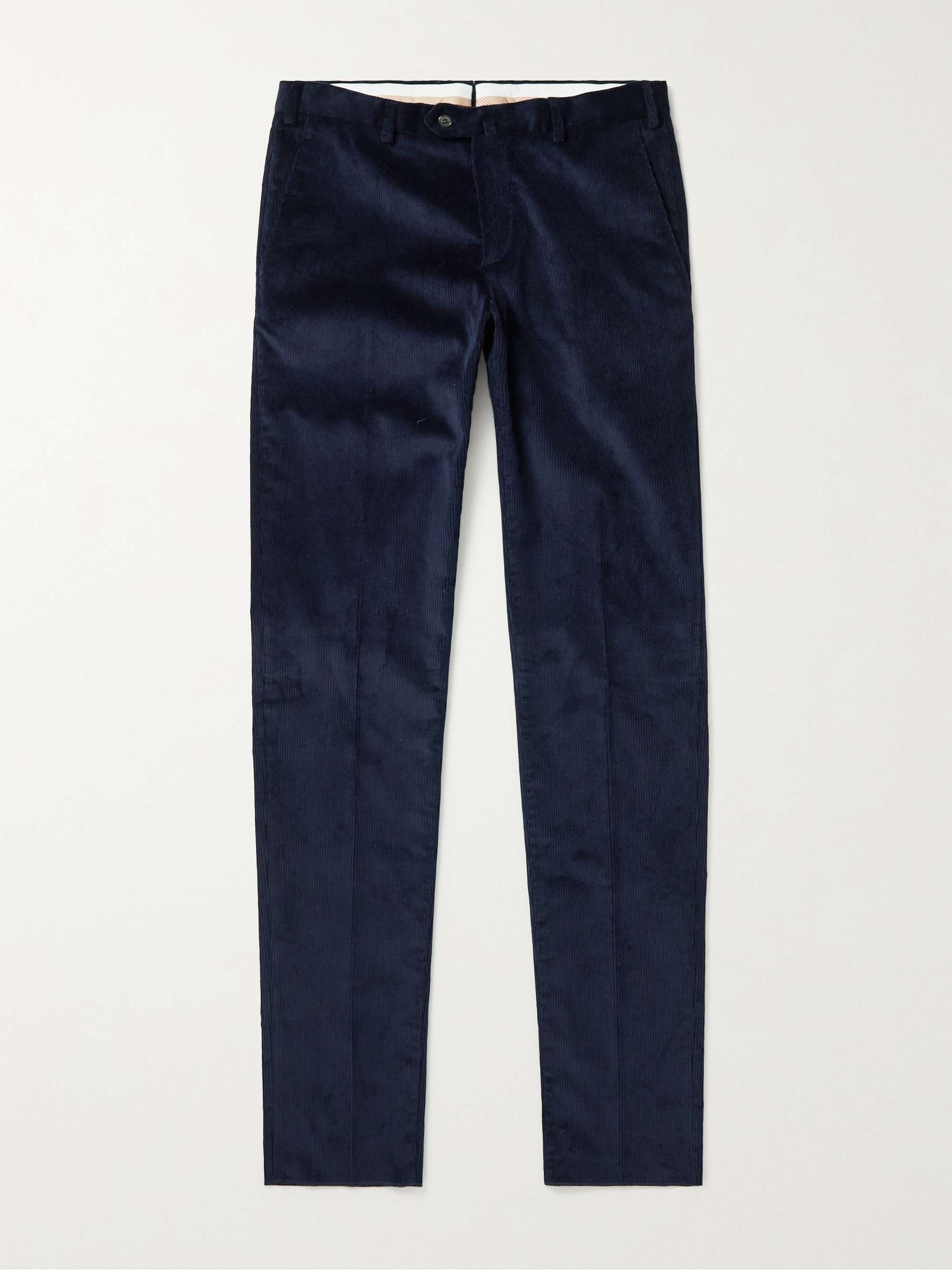 LORO PIANA Straight-Leg Cotton-Corduroy Trousers for Men | MR PORTER