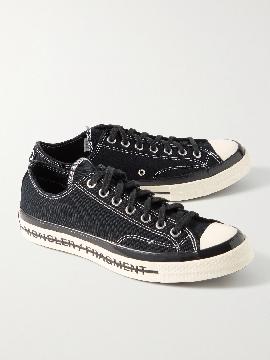 MONCLER CONVERSE 7 MONCLER FRAGMENT FRAYLOR III CANVAS SNEAKERS