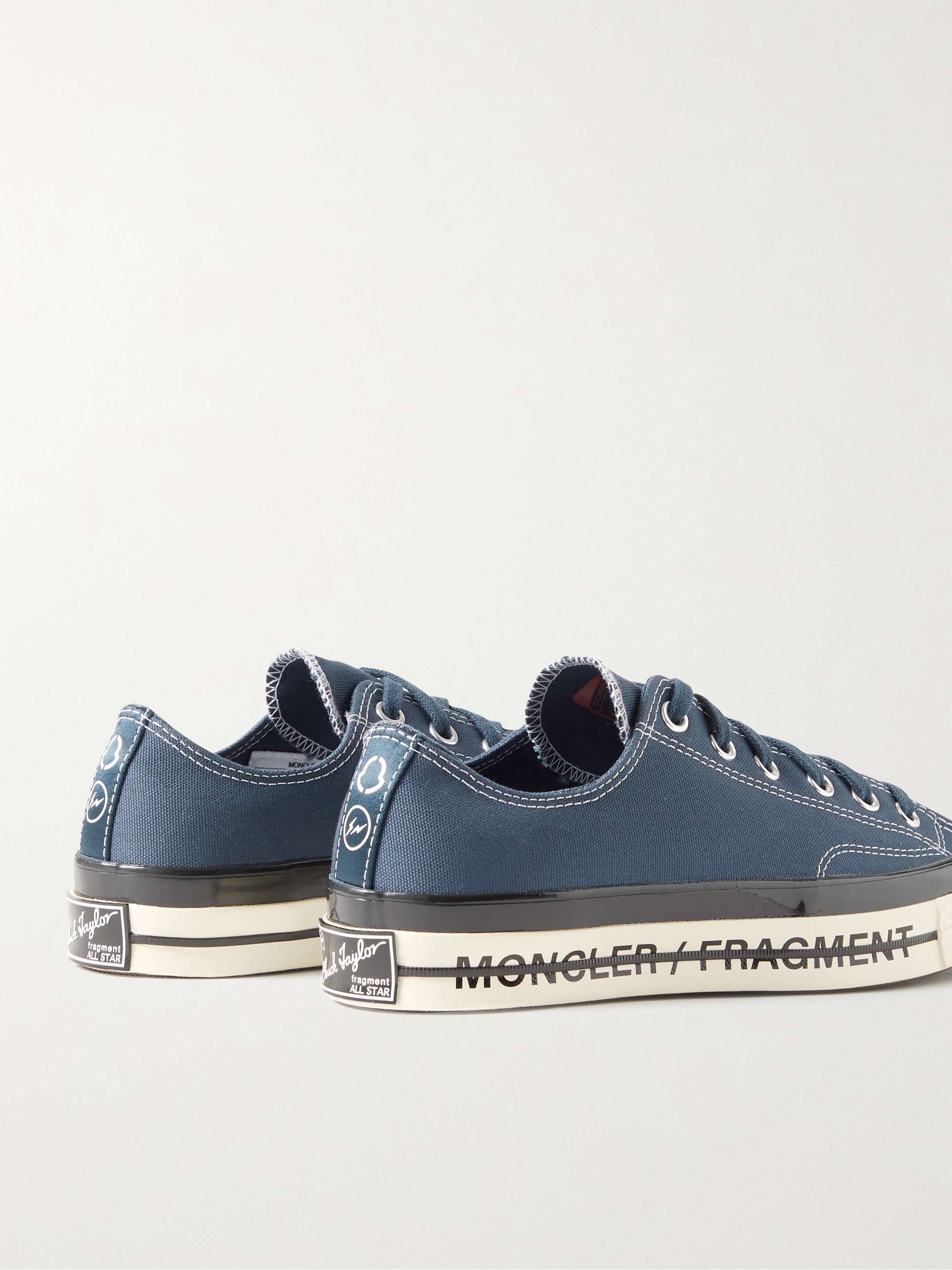 MONCLER + Converse 7 Moncler Fragment Fraylor III Canvas Sneakers
