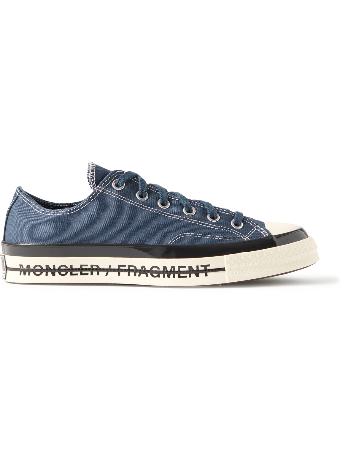 Moncler Converse 7  Fragment Fraylor Iii Canvas Sneakers In Blue