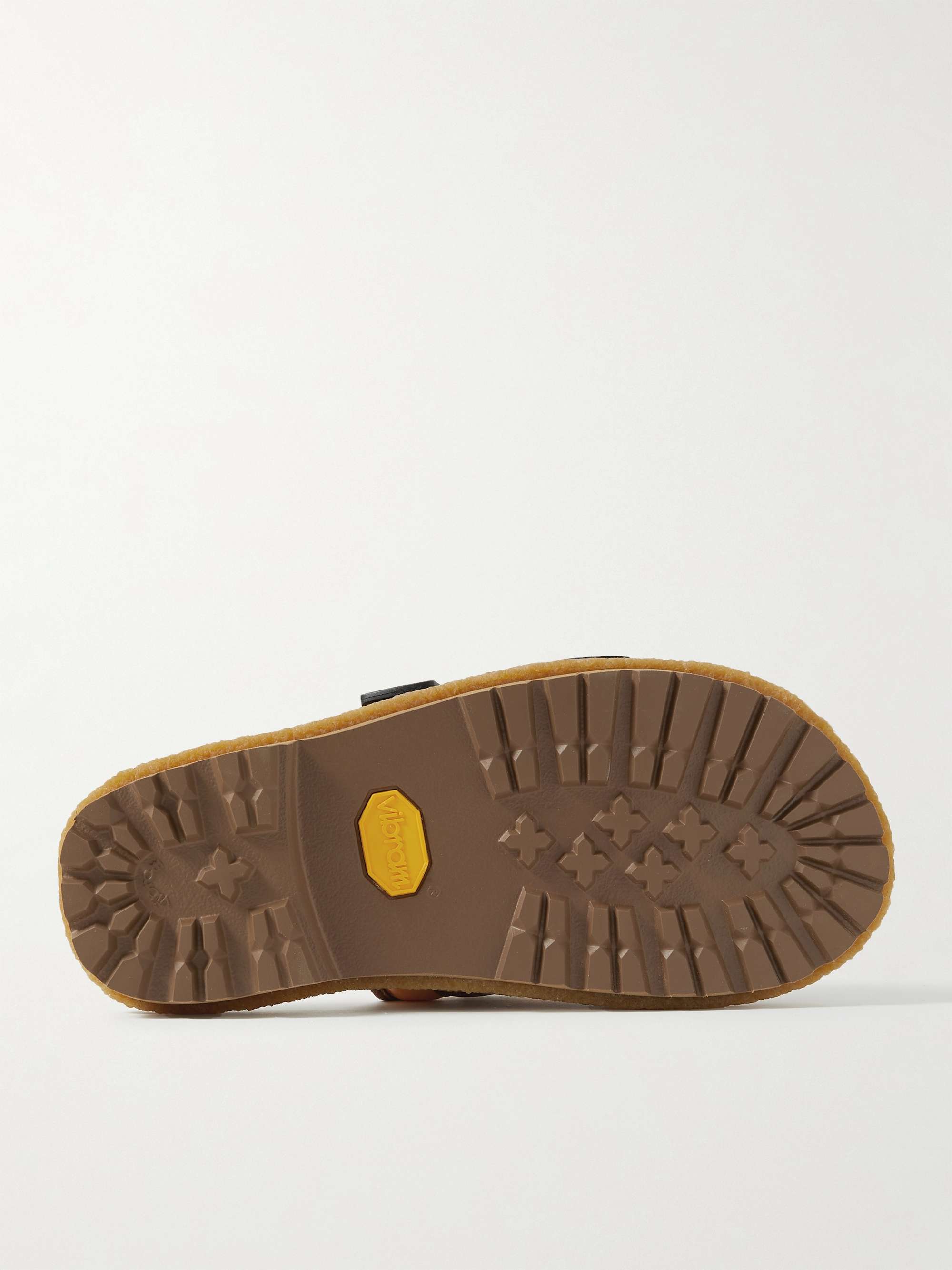 + Suicoke 2 Moncler 1952 Moto Mountain Ripstop and Rubber Slides