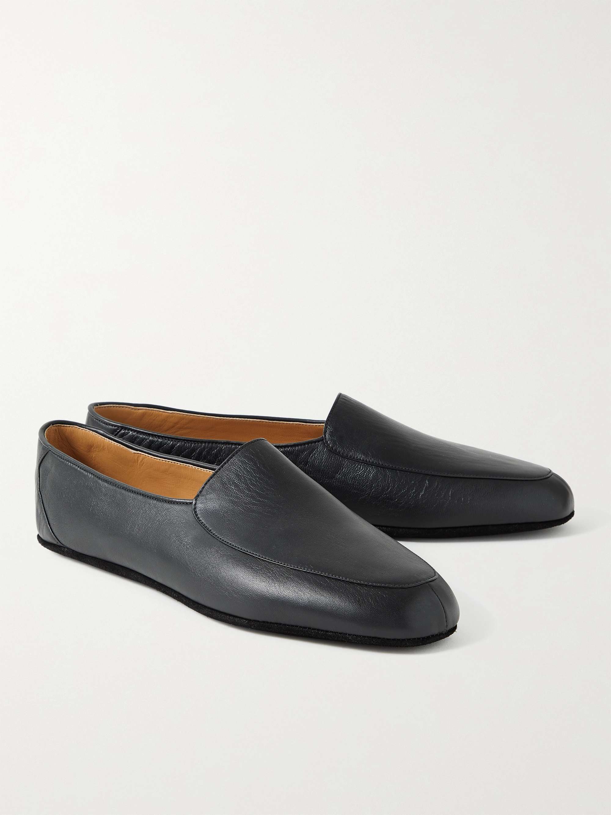 JOHN LOBB Hampton Leather Travel Slippers