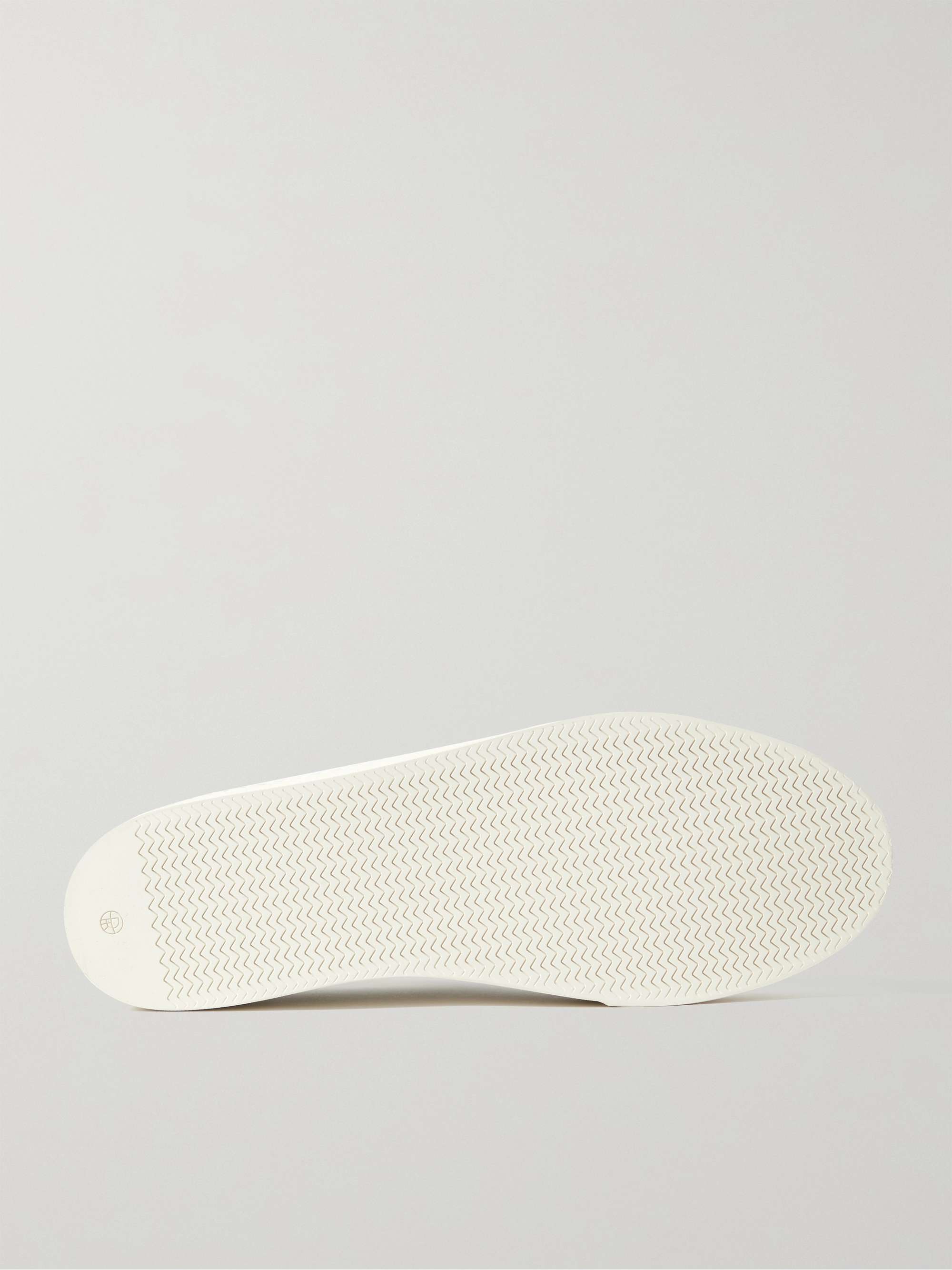 THE ROW Dean Suede Slip-On Sneakers