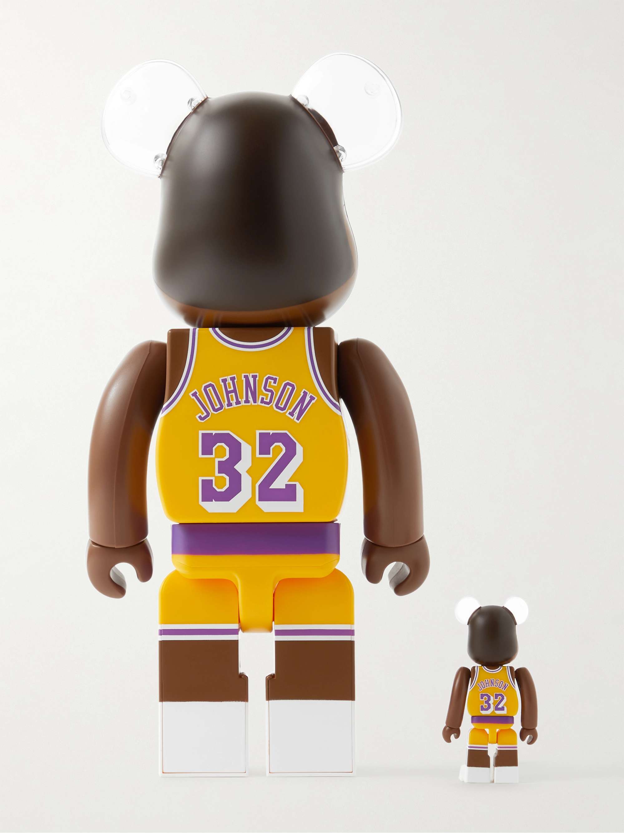 BE@RBRICK + Space Shuttle 100% + 400% Printed PVC Figurine Set