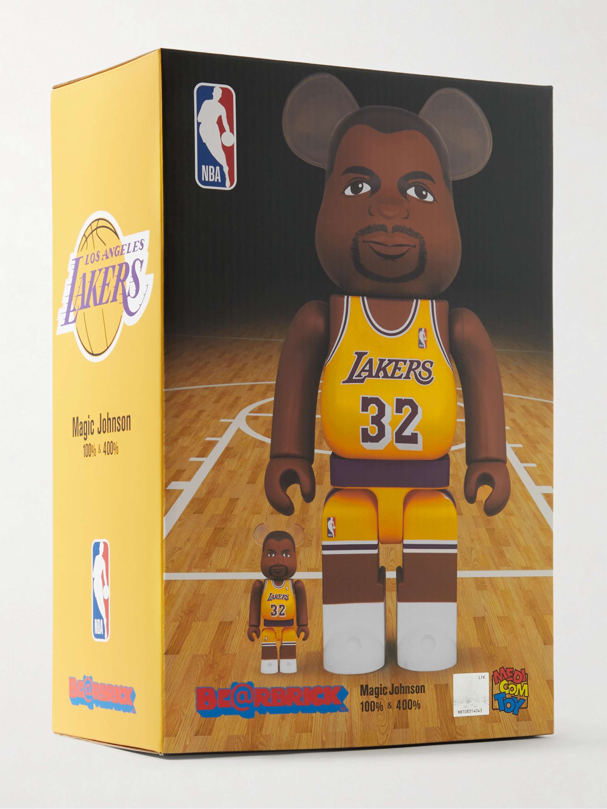 BE@RBRICK + Space Shuttle 100% + 400% Printed PVC Figurine Set