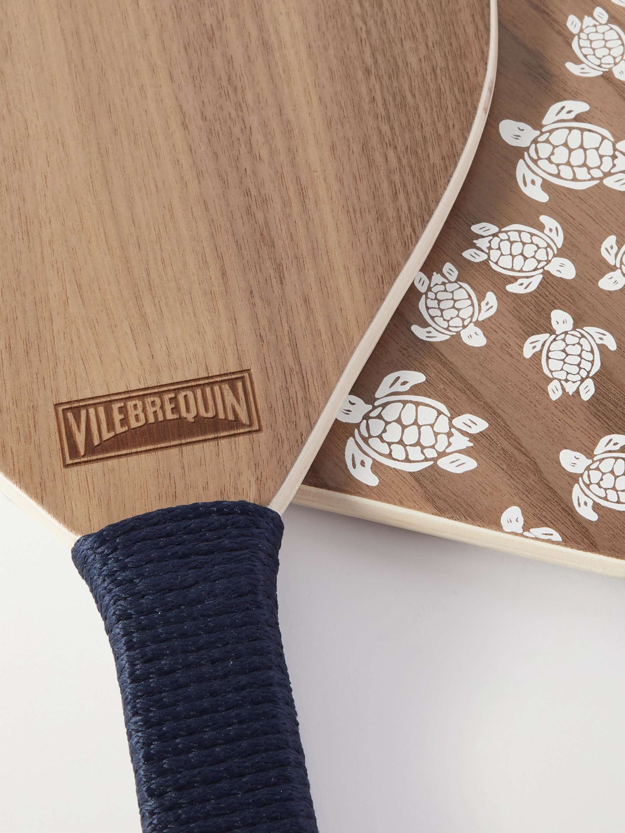 VILEBREQUIN Printed Wooden Beach Bat and Ball Set