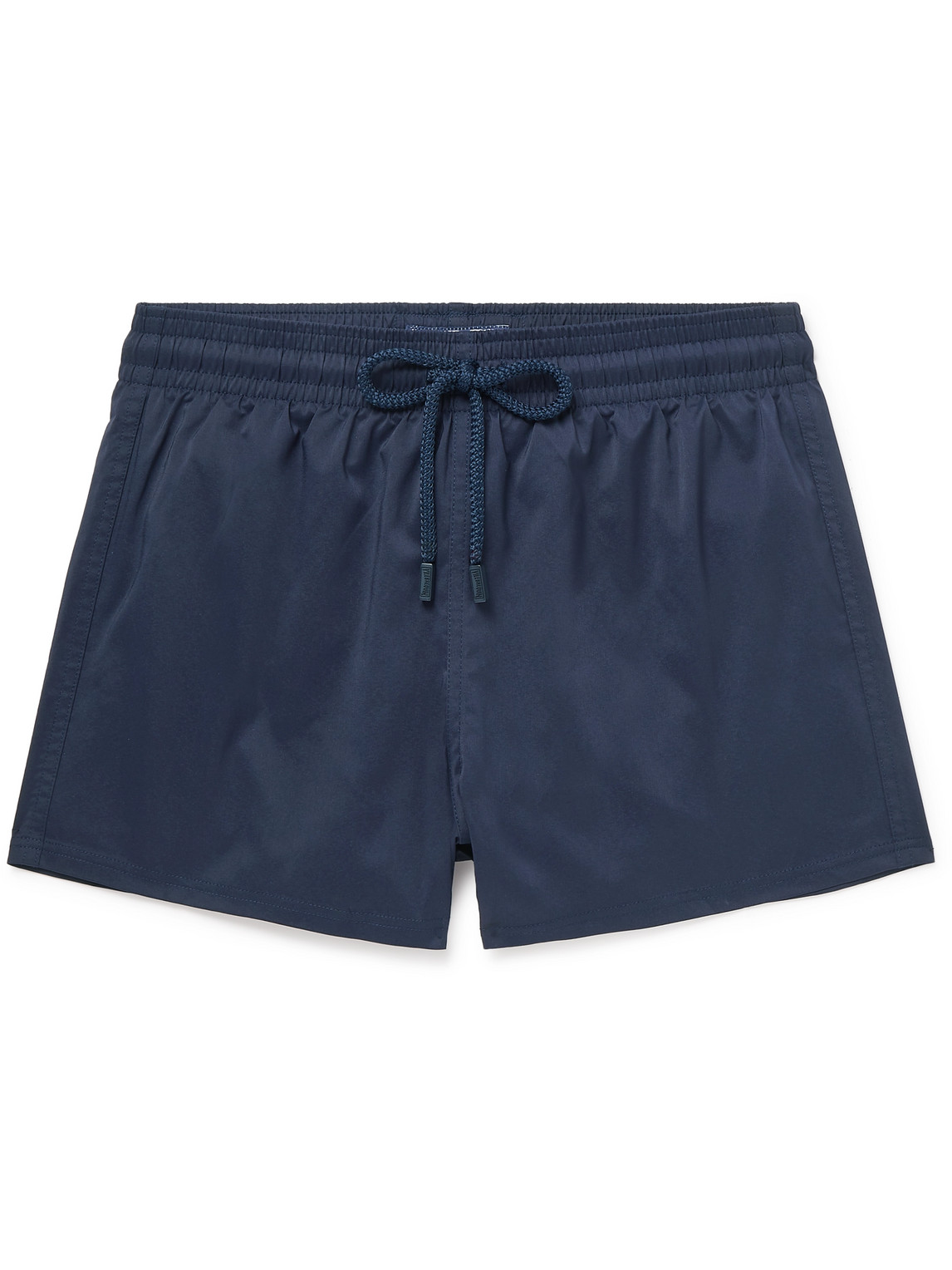 Vilebrequin Man Short-length Swim Shorts In Blue