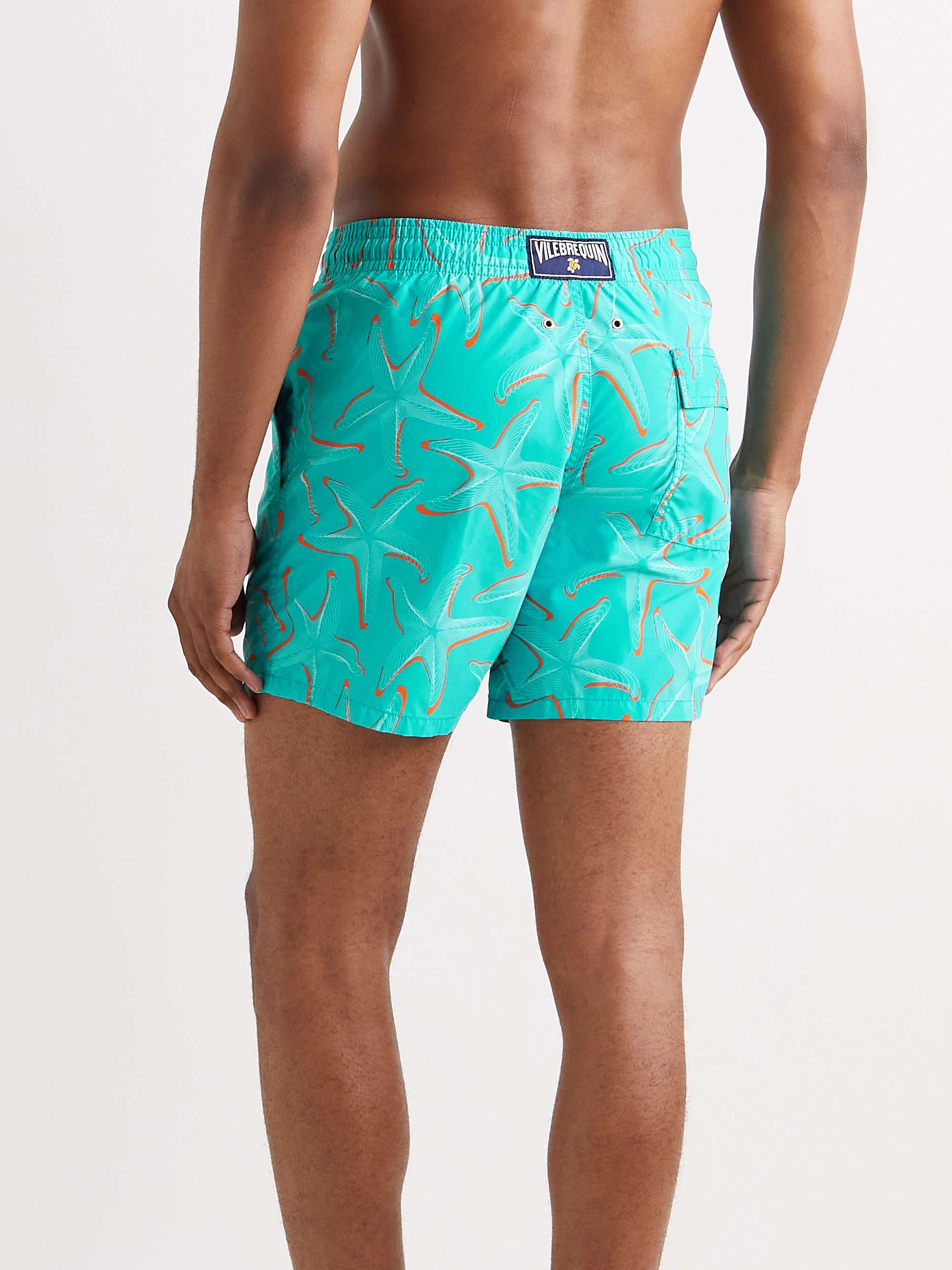 VILEBREQUIN Moorea Mid-Length Printed Swim Shorts