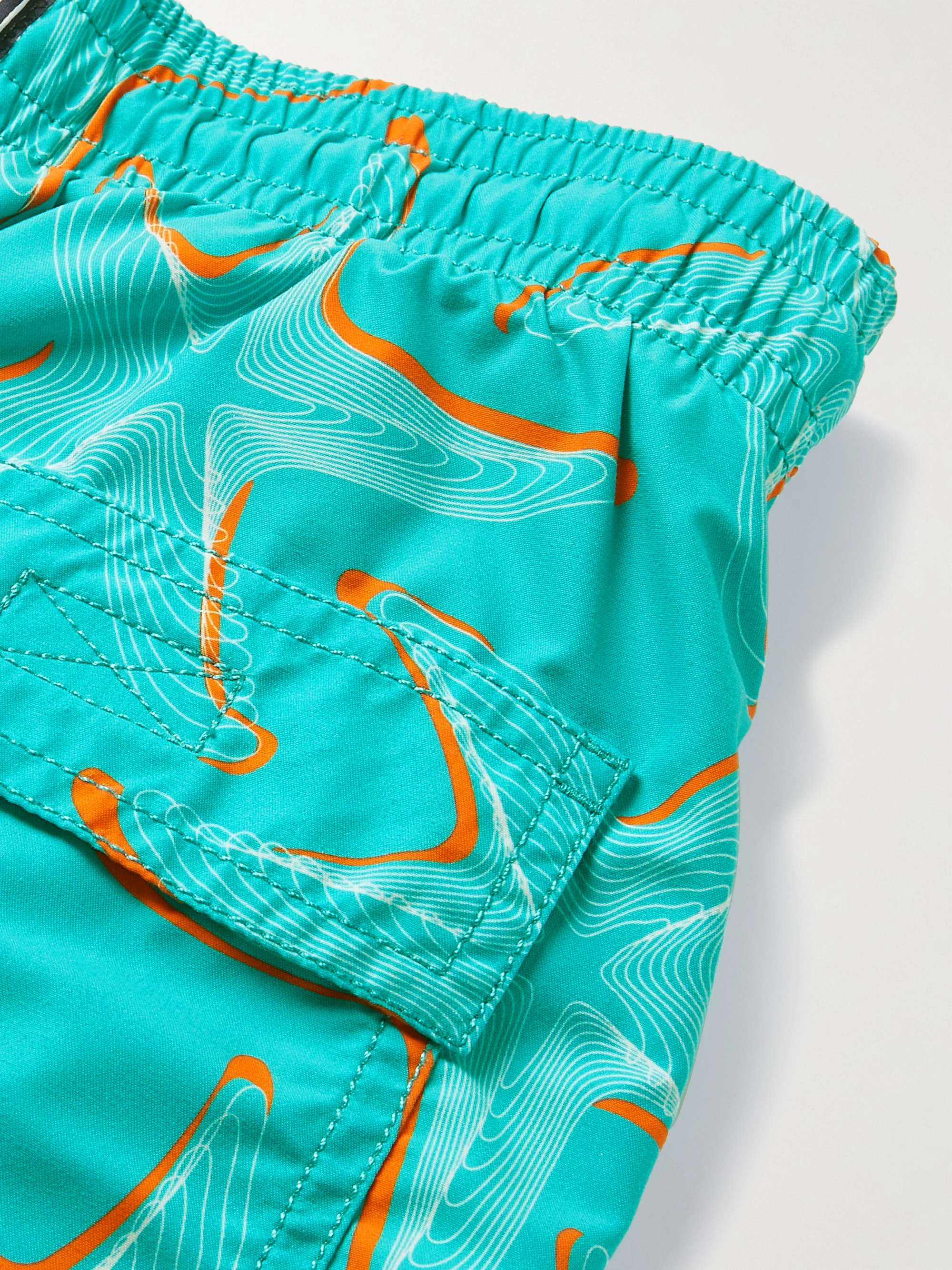VILEBREQUIN Moorea Mid-Length Printed Swim Shorts