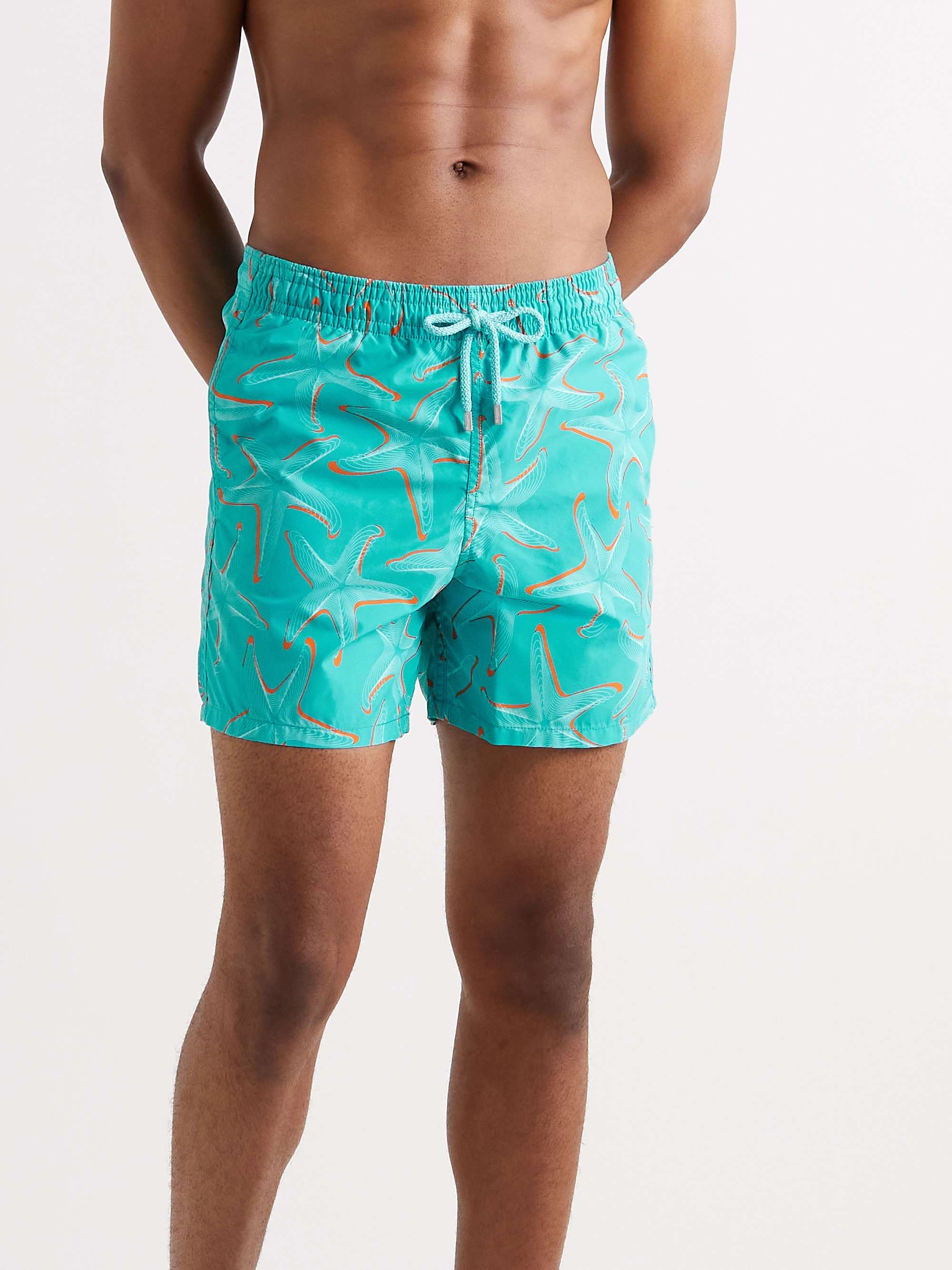 VILEBREQUIN Moorea Mid-Length Printed Swim Shorts