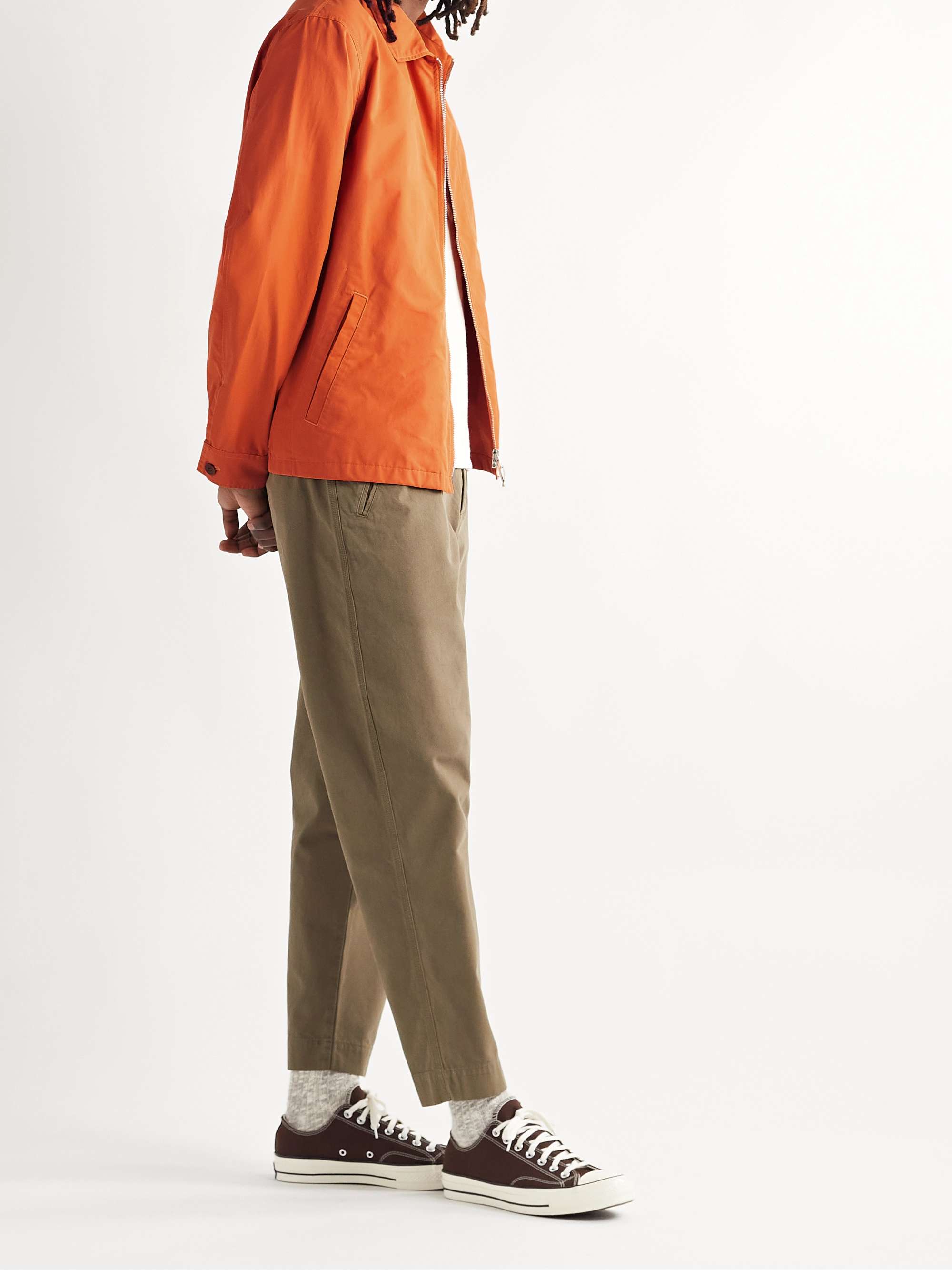 商品のインターネット OLMETEX QUILTING OVER SHIRT / ブラウン M - xl