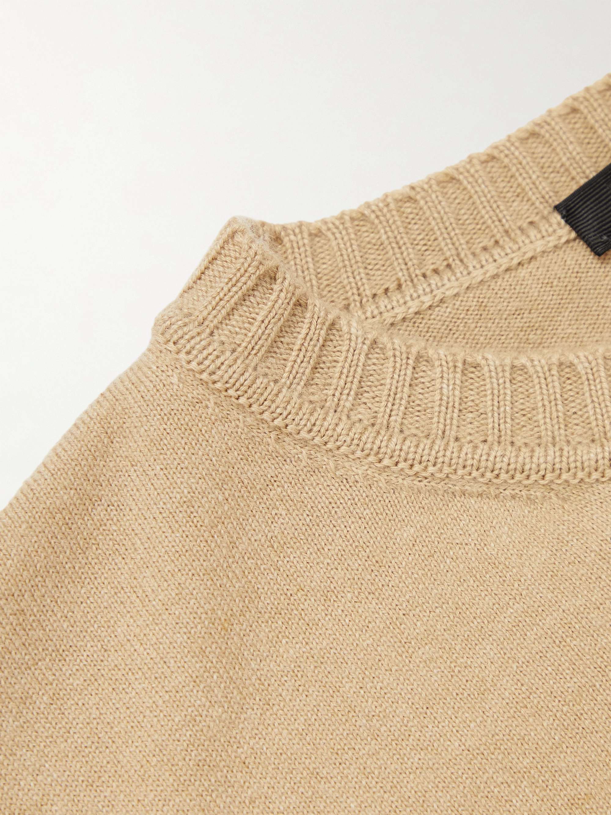 ZEGNA Cotton and Cashmere-Blend Sweater