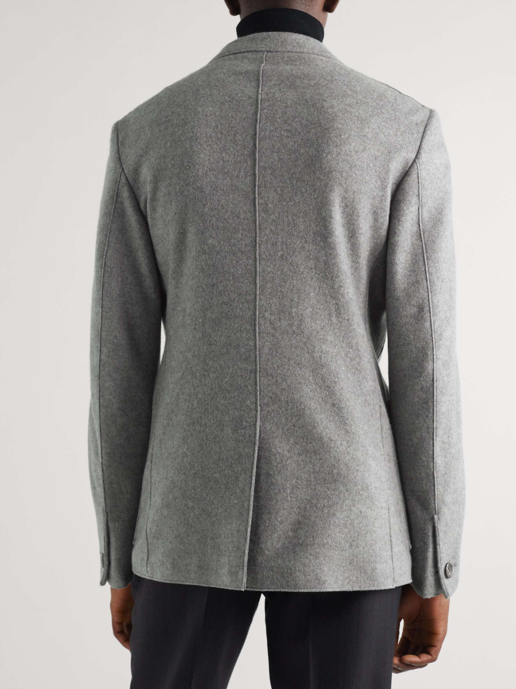 ZEGNA Cashmere and Wool-Blend Felt Suit Jacket