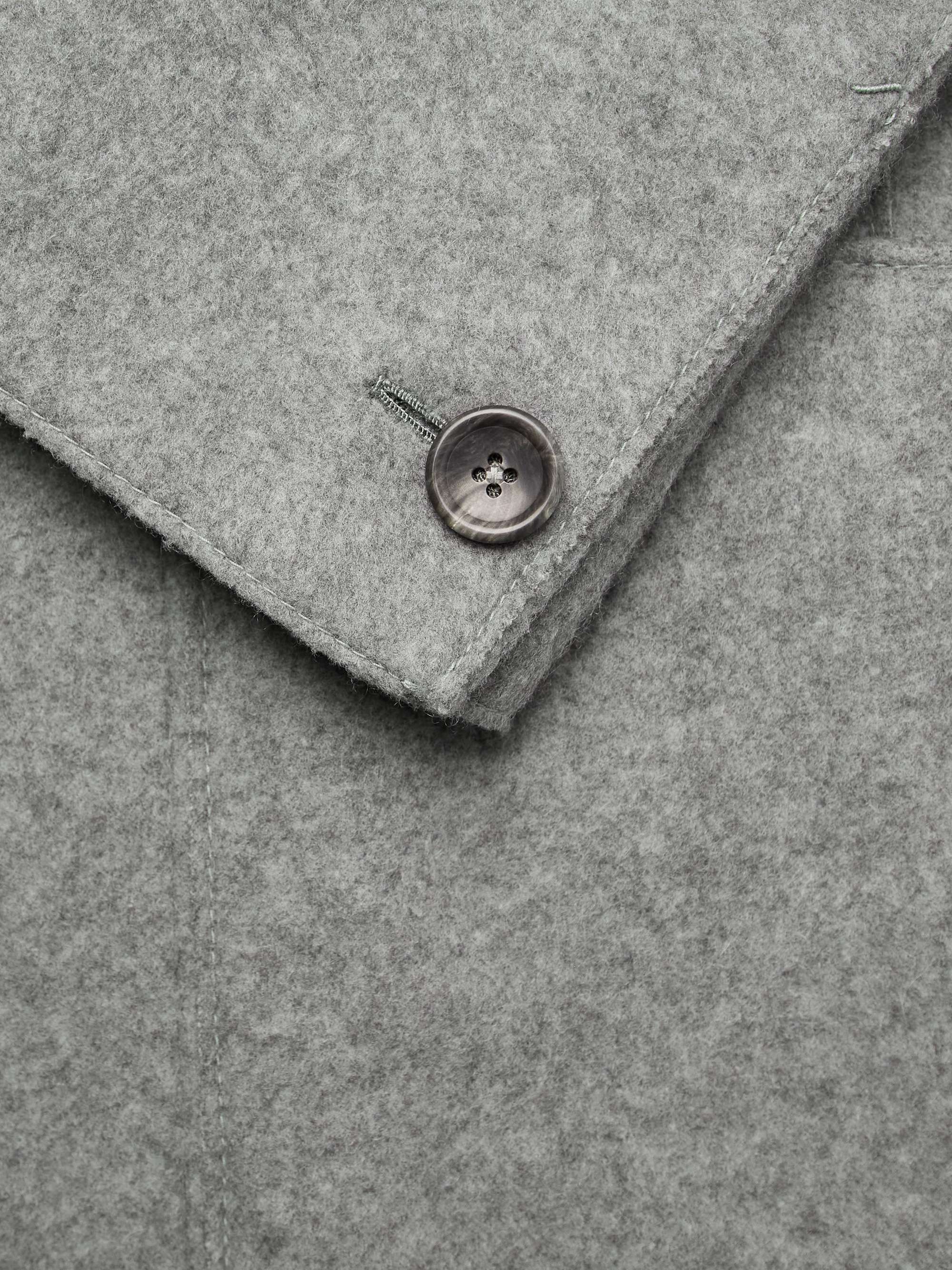ZEGNA Cashmere and Wool-Blend Felt Suit Jacket