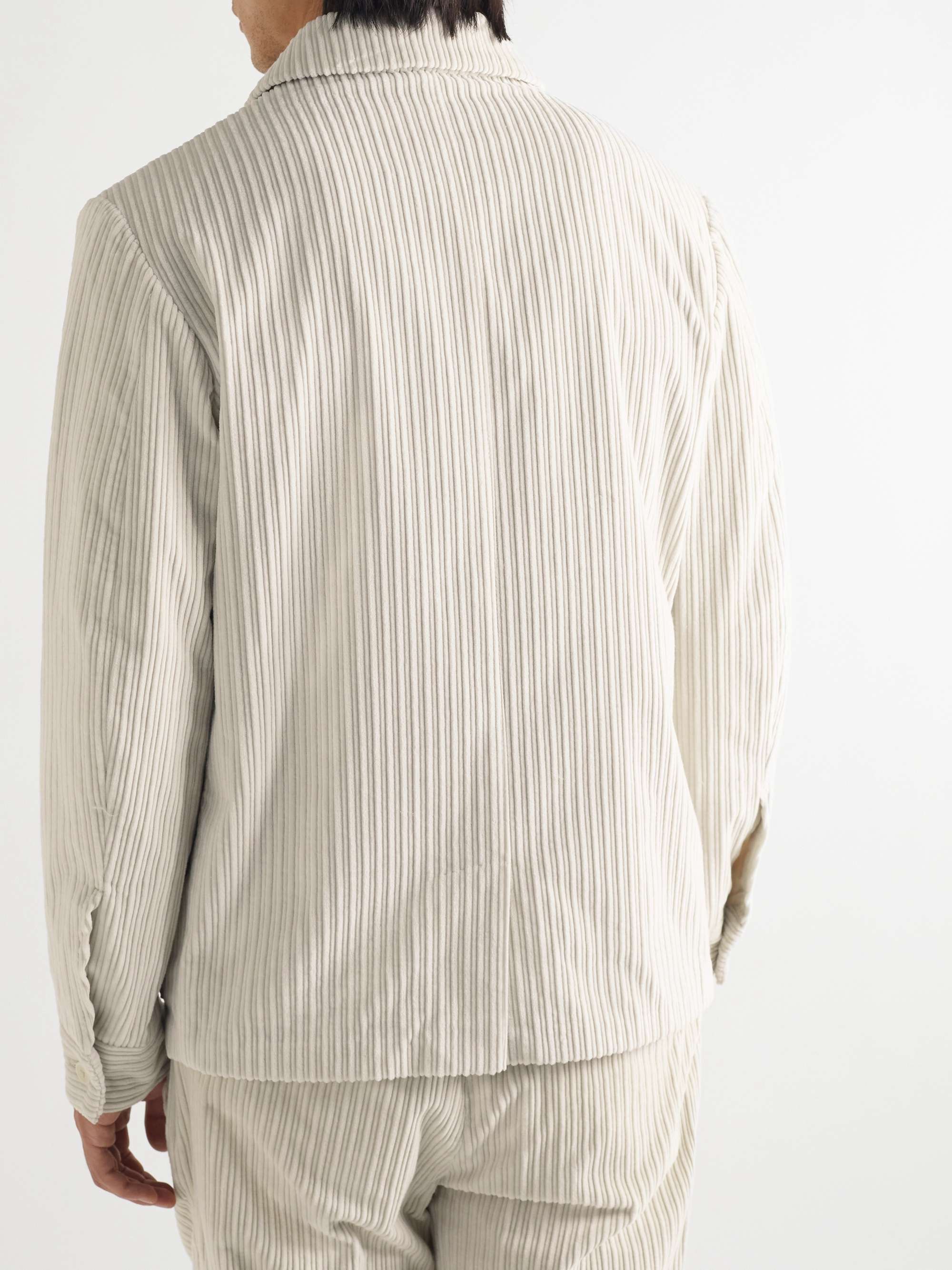 ZEGNA Cotton and Cashmere-Blend Corduroy Jacket