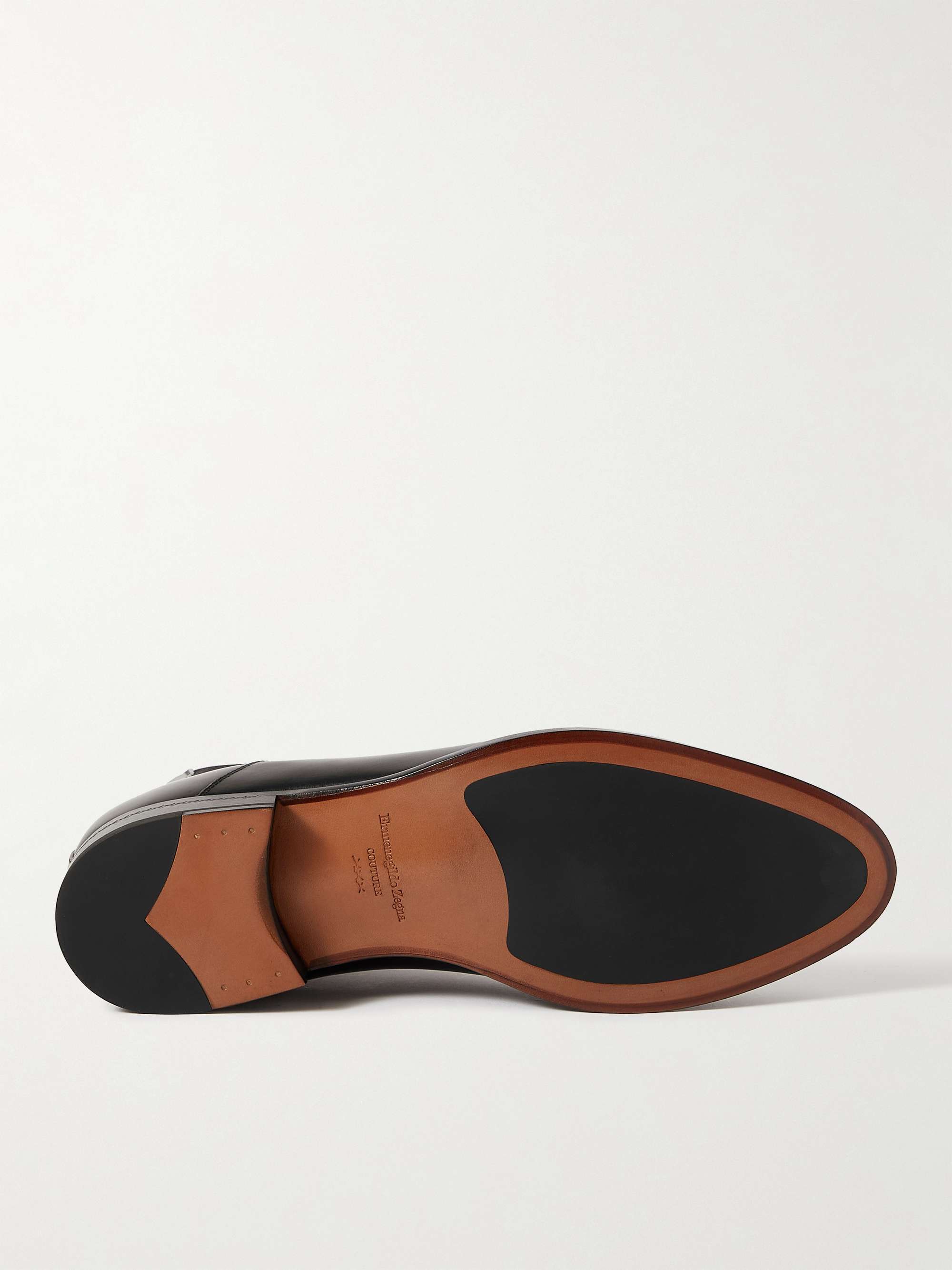 ZEGNA Leather Chelsea Boots
