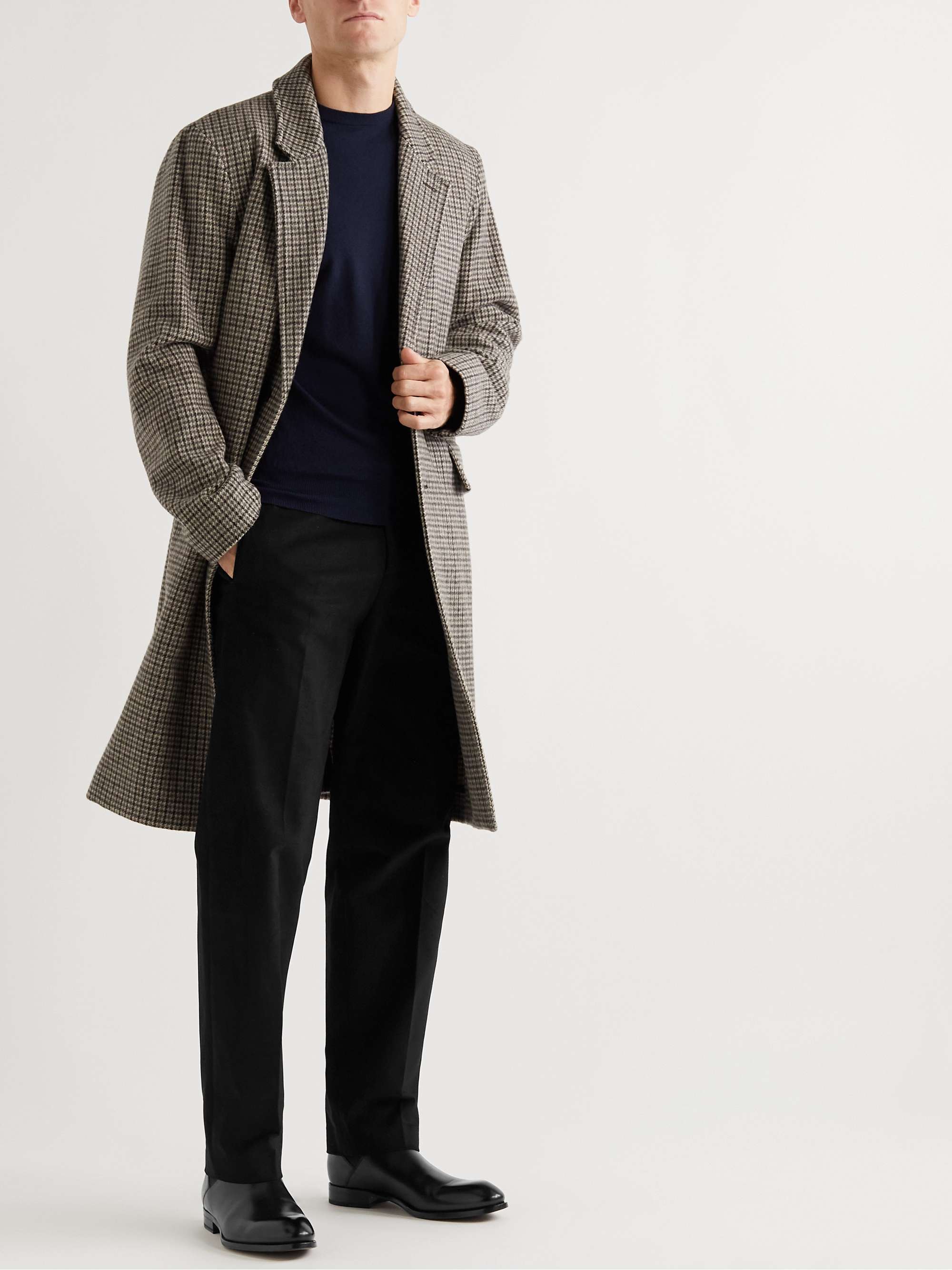 ZEGNA Leather Chelsea Boots
