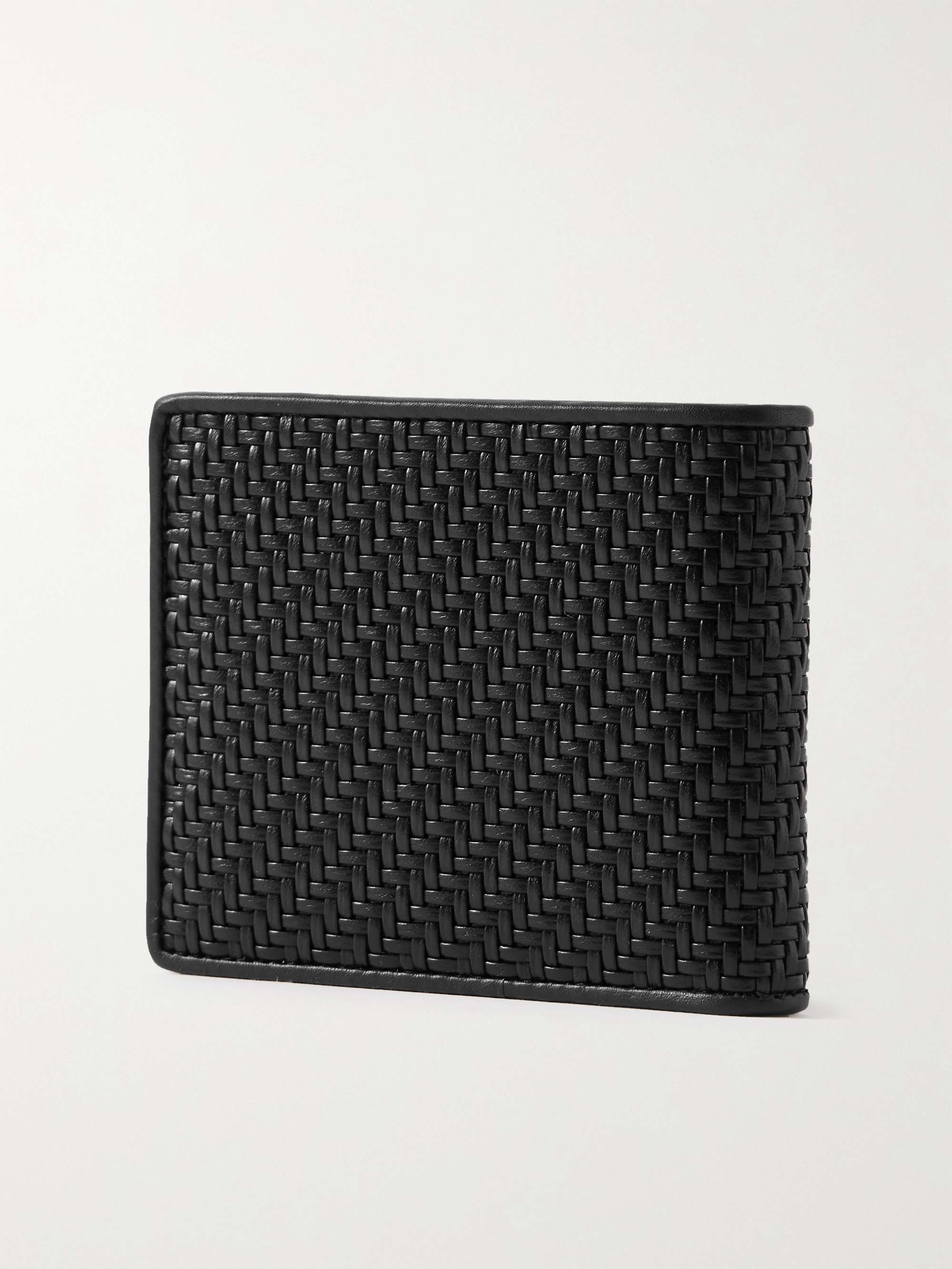 ZEGNA Woven Leather Wallet
