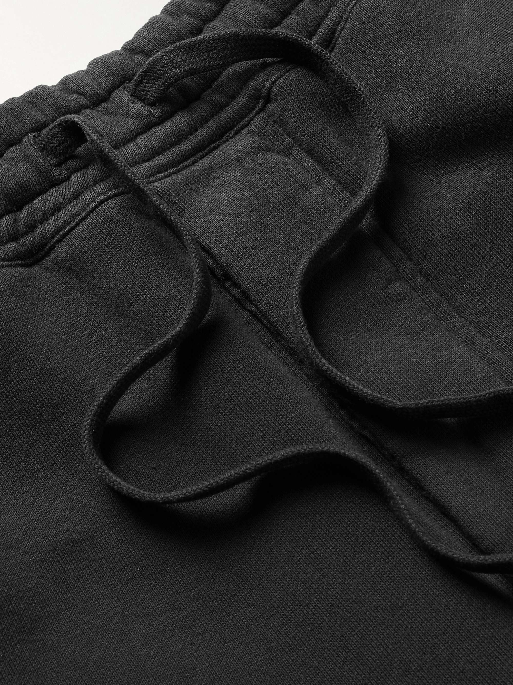 TOM FORD Tapered Garment-Dyed Cotton-Jersey Sweatpants