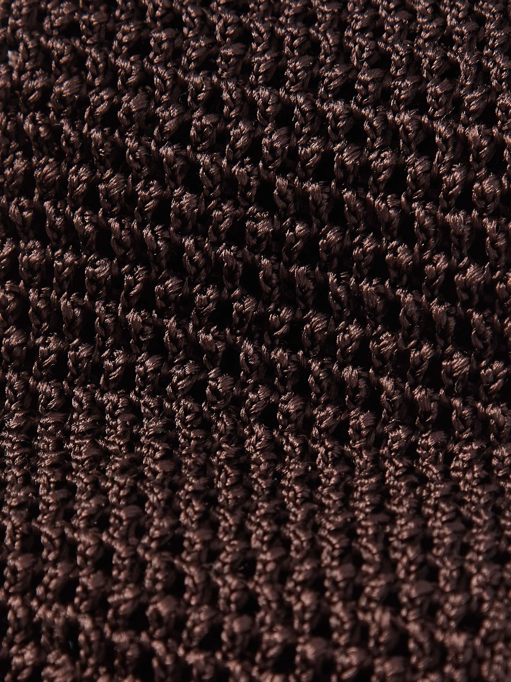 TOM FORD 7.5cm Knitted Silk Tie