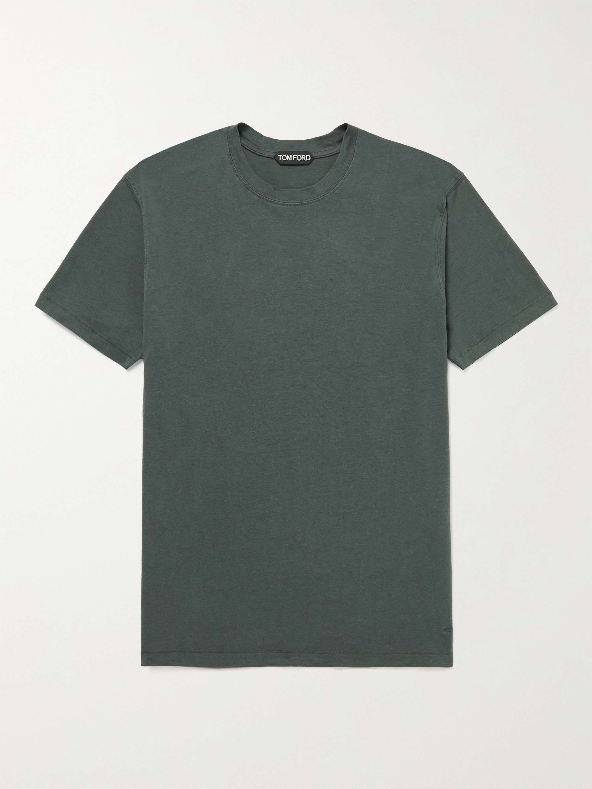 TOM FORD Lyocell and Cotton-Blend Jersey T-Shirt