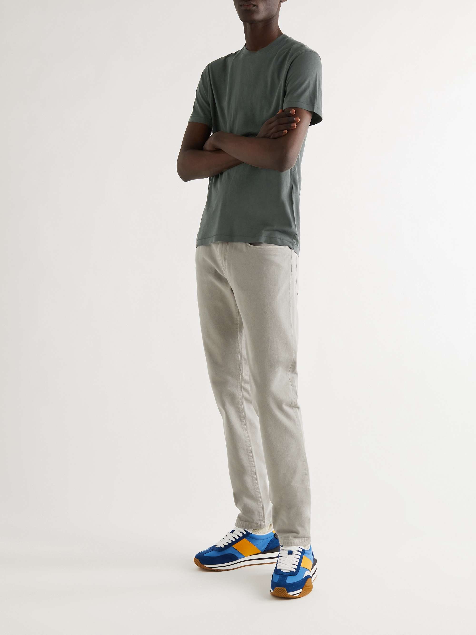 TOM FORD Lyocell and Cotton-Blend Jersey T-Shirt