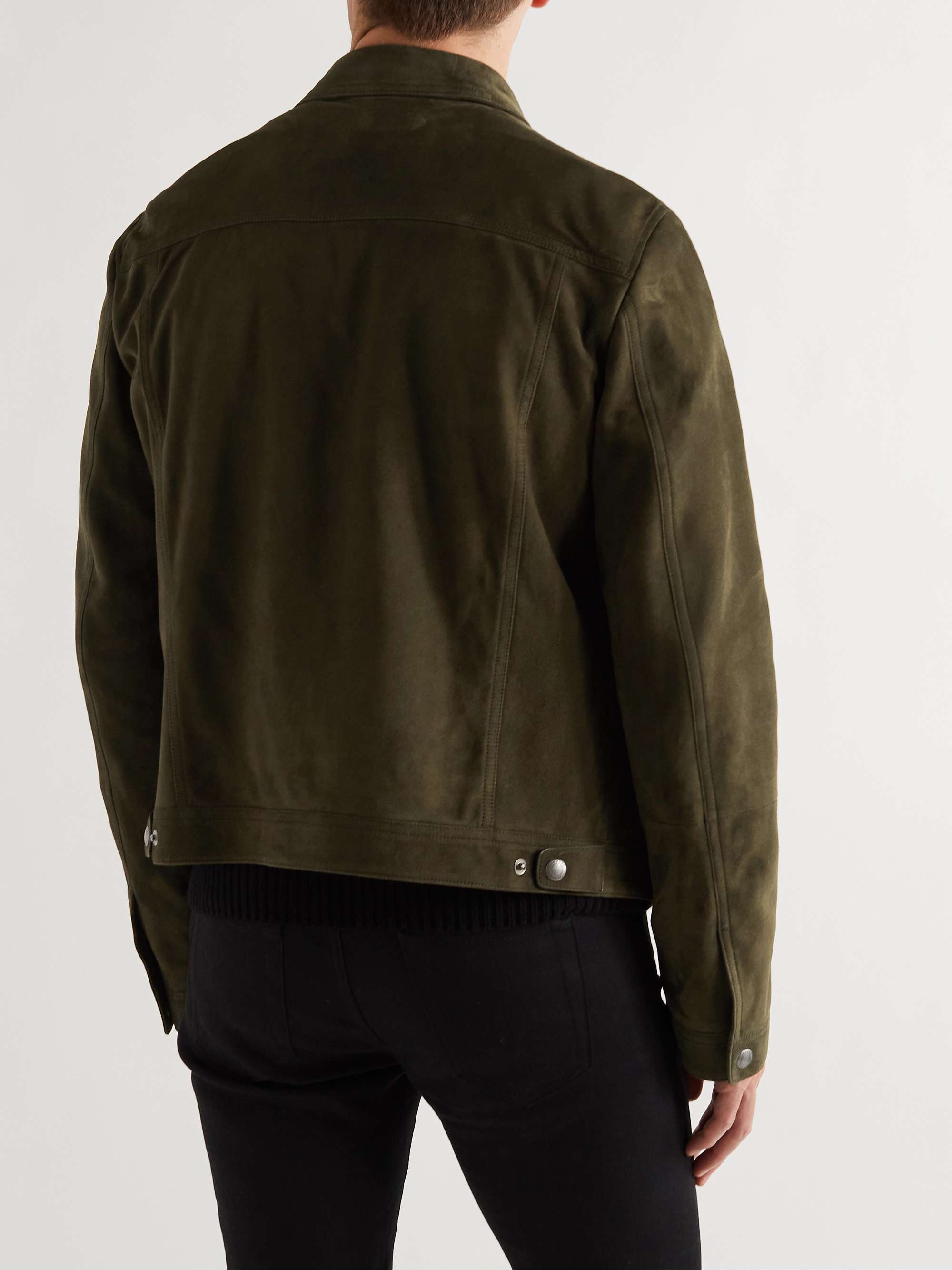 TOM FORD Suede Overshirt