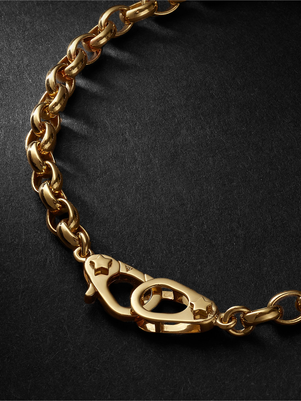 Shop Foundrae Sister Hook 18-karat Gold Bracelet