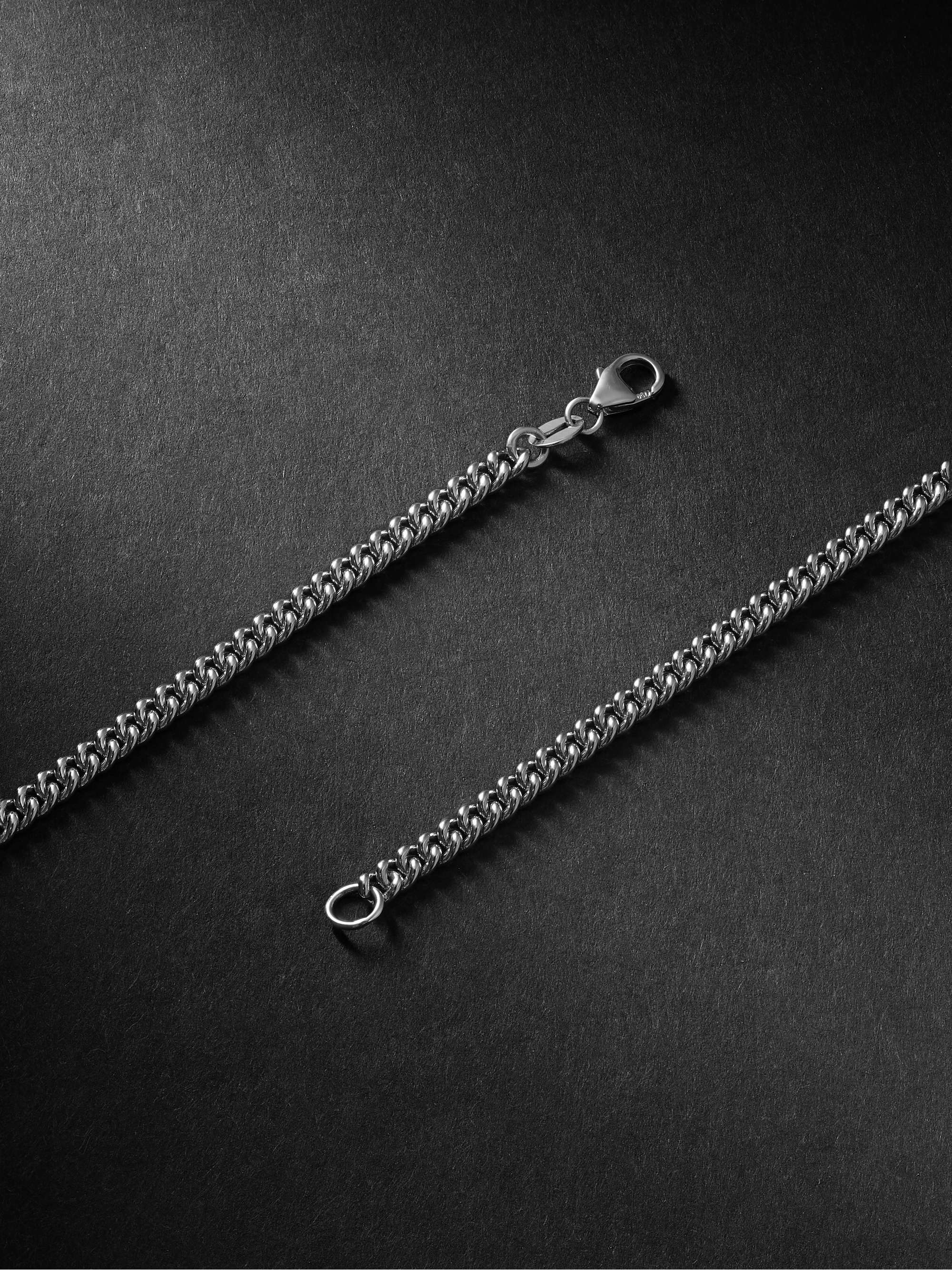 FOUNDRAE Dream White Gold Diamond Pendant Necklace