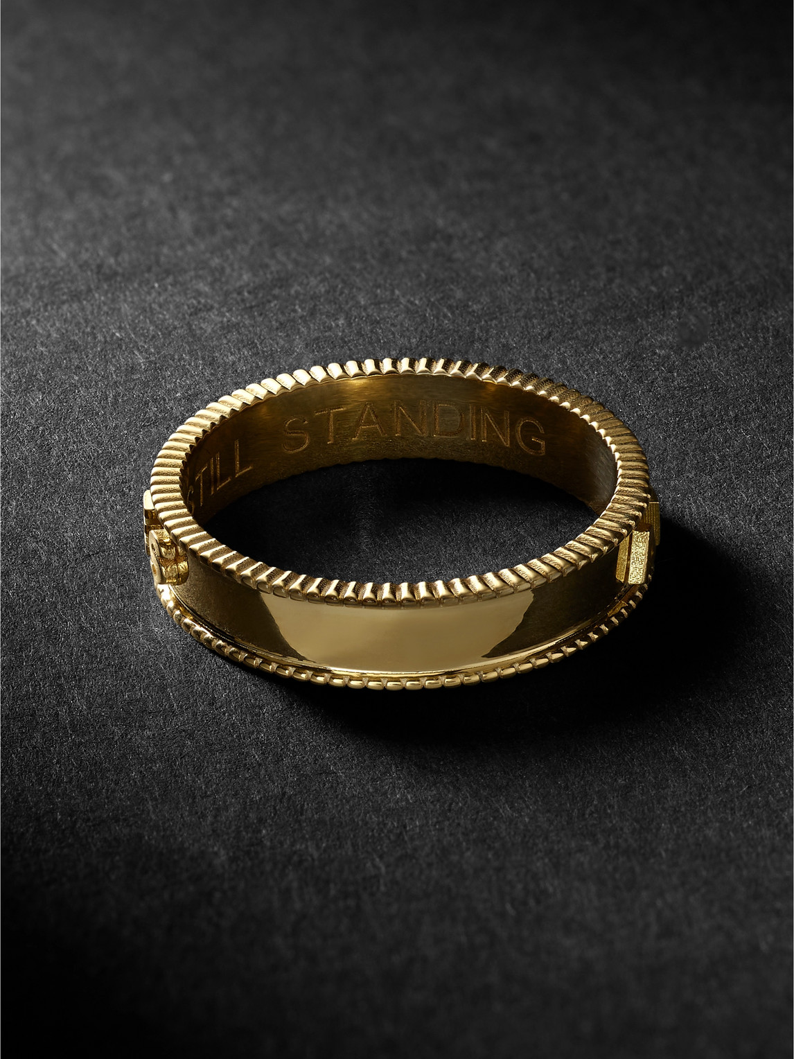 FOUNDRAE 18-KARAT GOLD RING