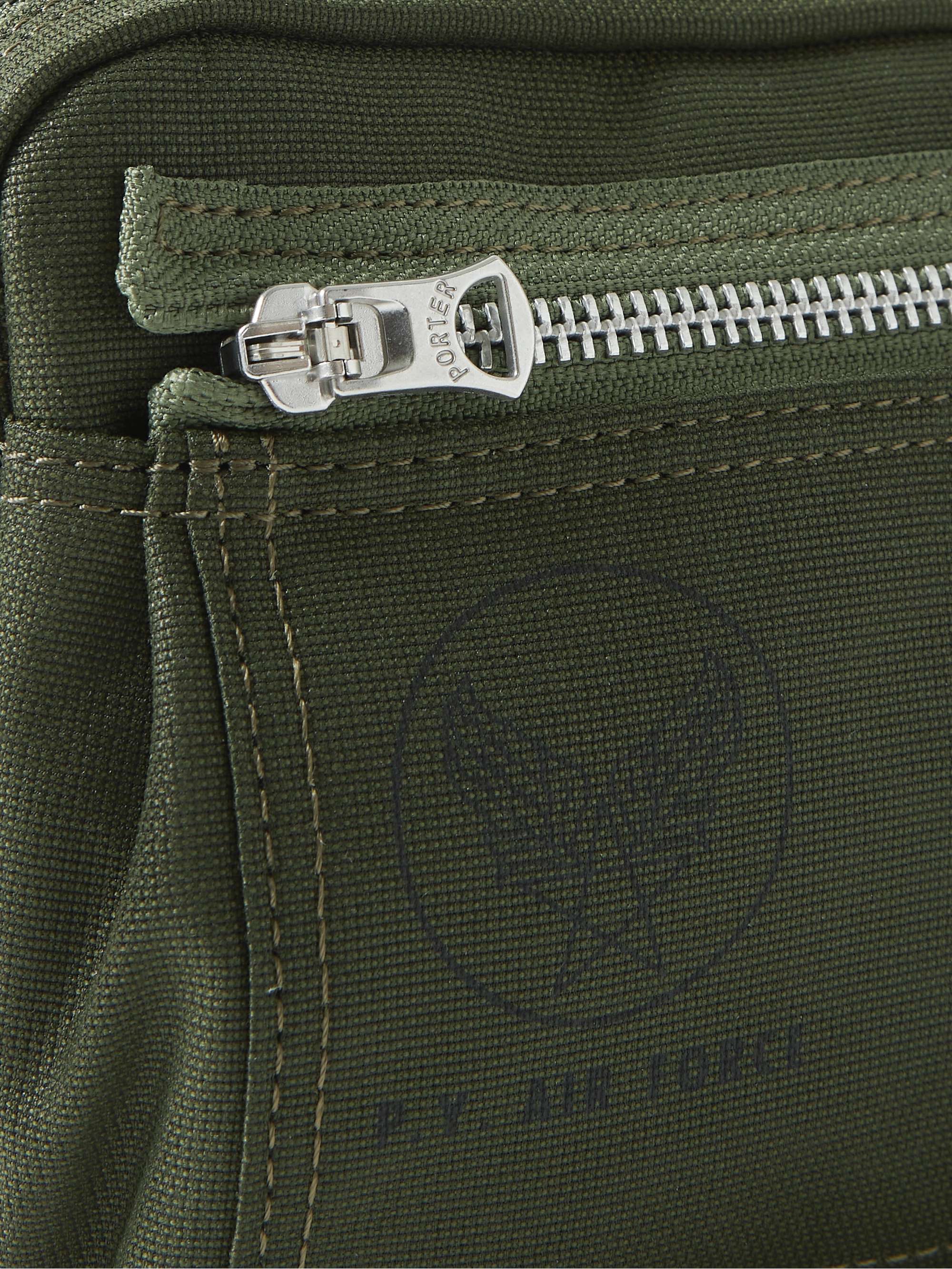 PORTER-YOSHIDA & CO Flying Ace 2Way Webbing-Trimmed Nylon Messenger Bag