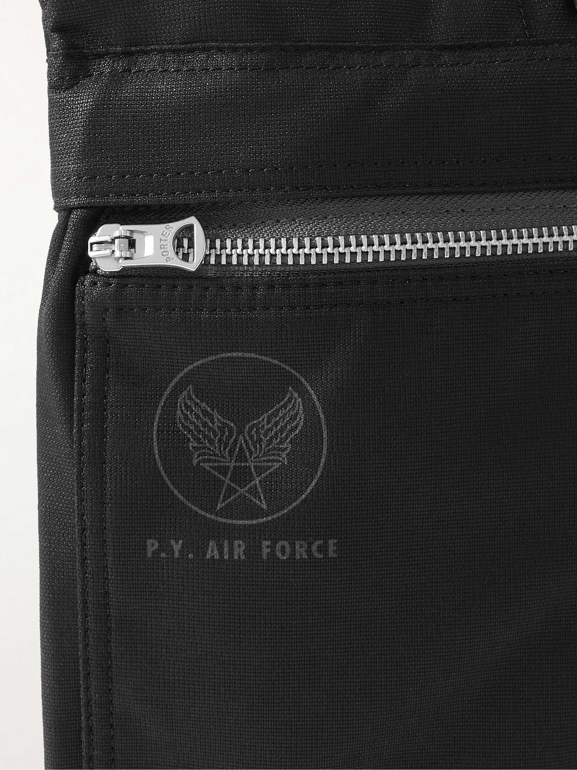 PORTER-YOSHIDA & CO Flying Ace 2Way Webbing-Trimmed Nylon Briefcase