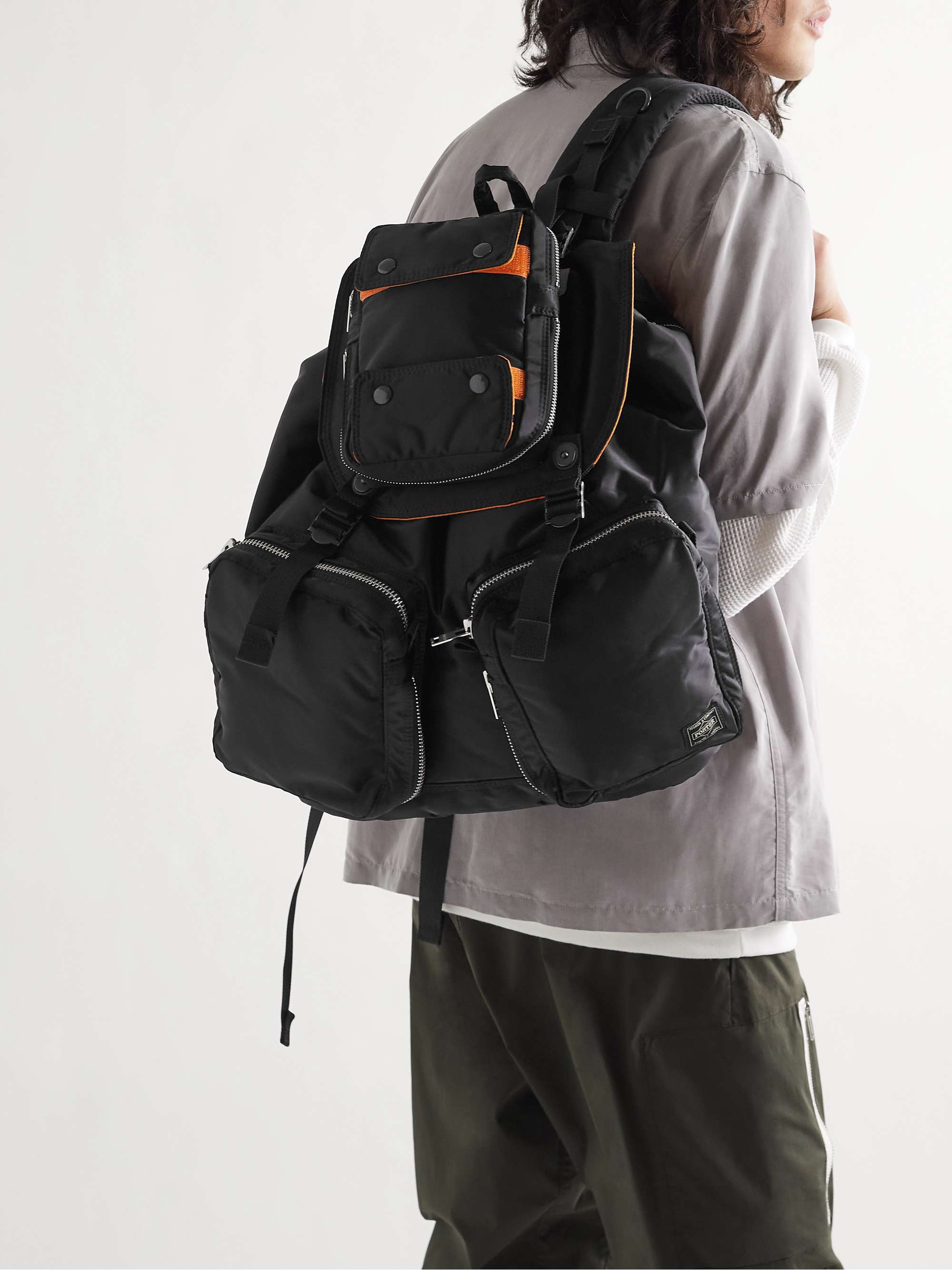 PORTER-YOSHIDA & CO Tanker Padded Nylon Backpack